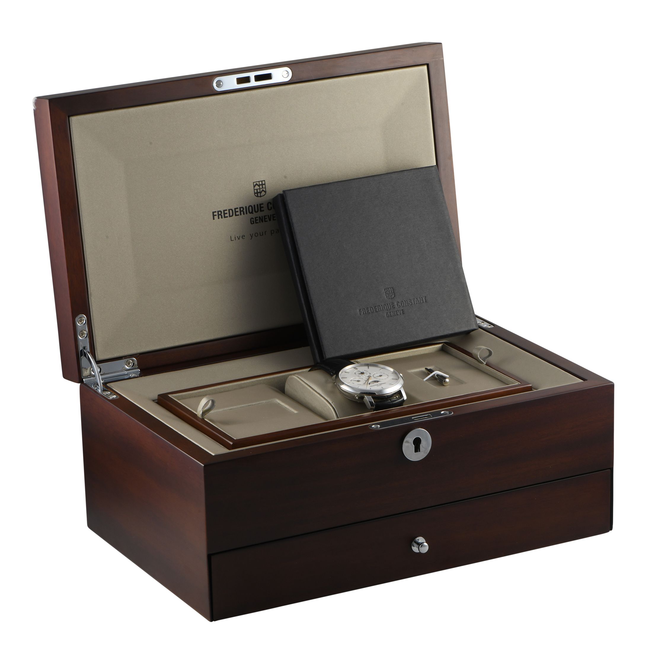 Frederique Constant Slimline Perpetual Moonphase Watch FC-775S4S6