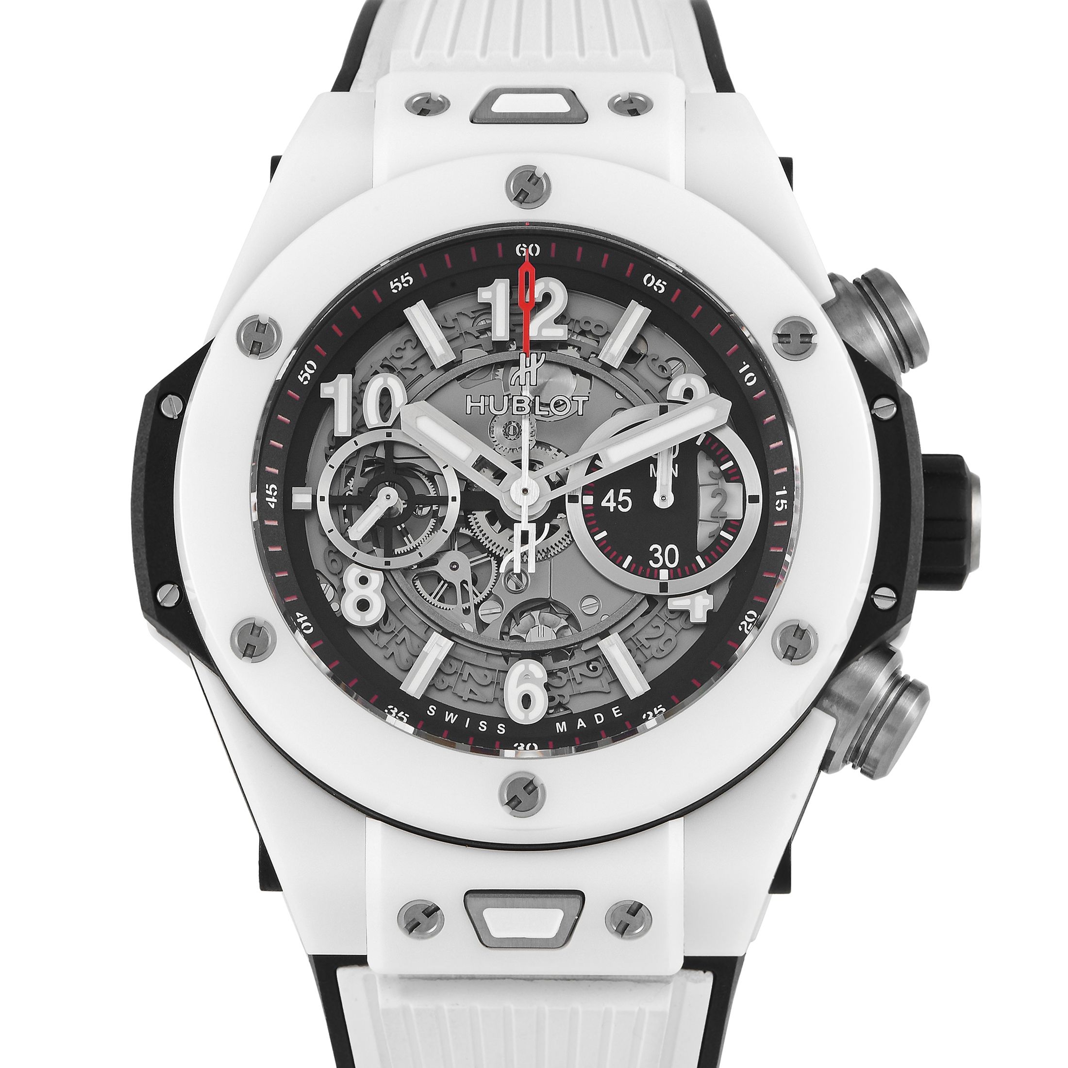 Hublot Big Bang UNICO White Ceramic Watch 411.HX.1170.RX