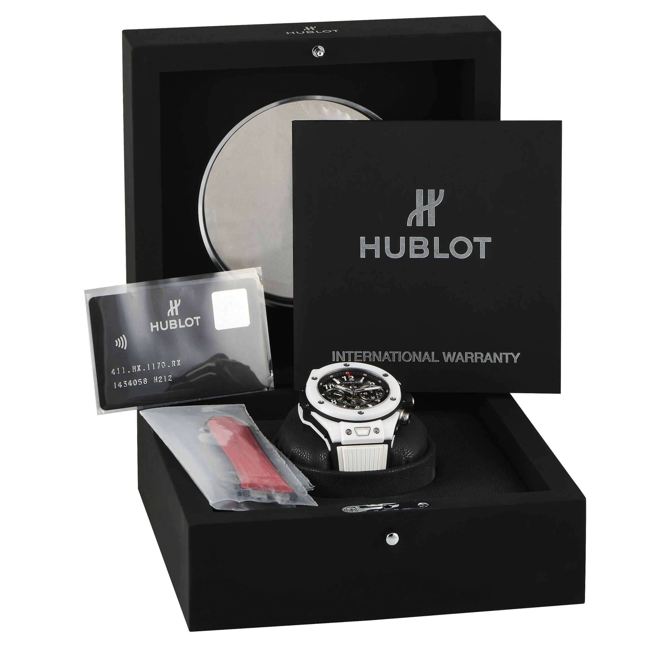 Hublot Big Bang UNICO White Ceramic Watch 411.HX.1170.RX