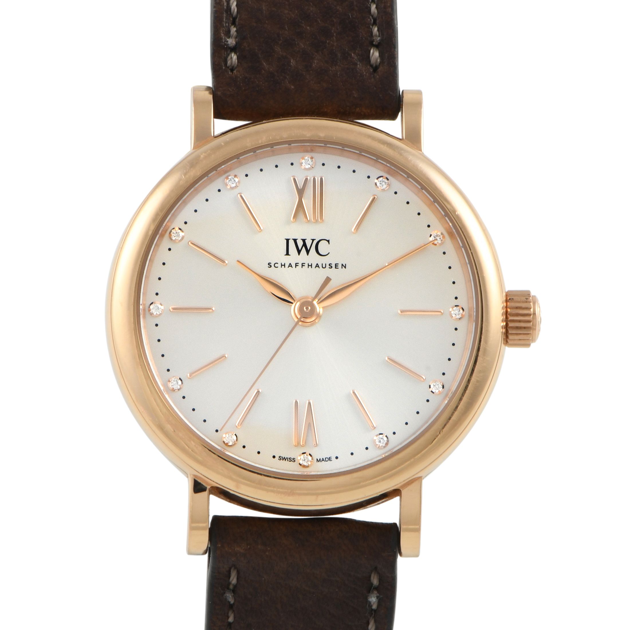 IWC Portofino Automatic 34 Rose Gold Watch IW357414