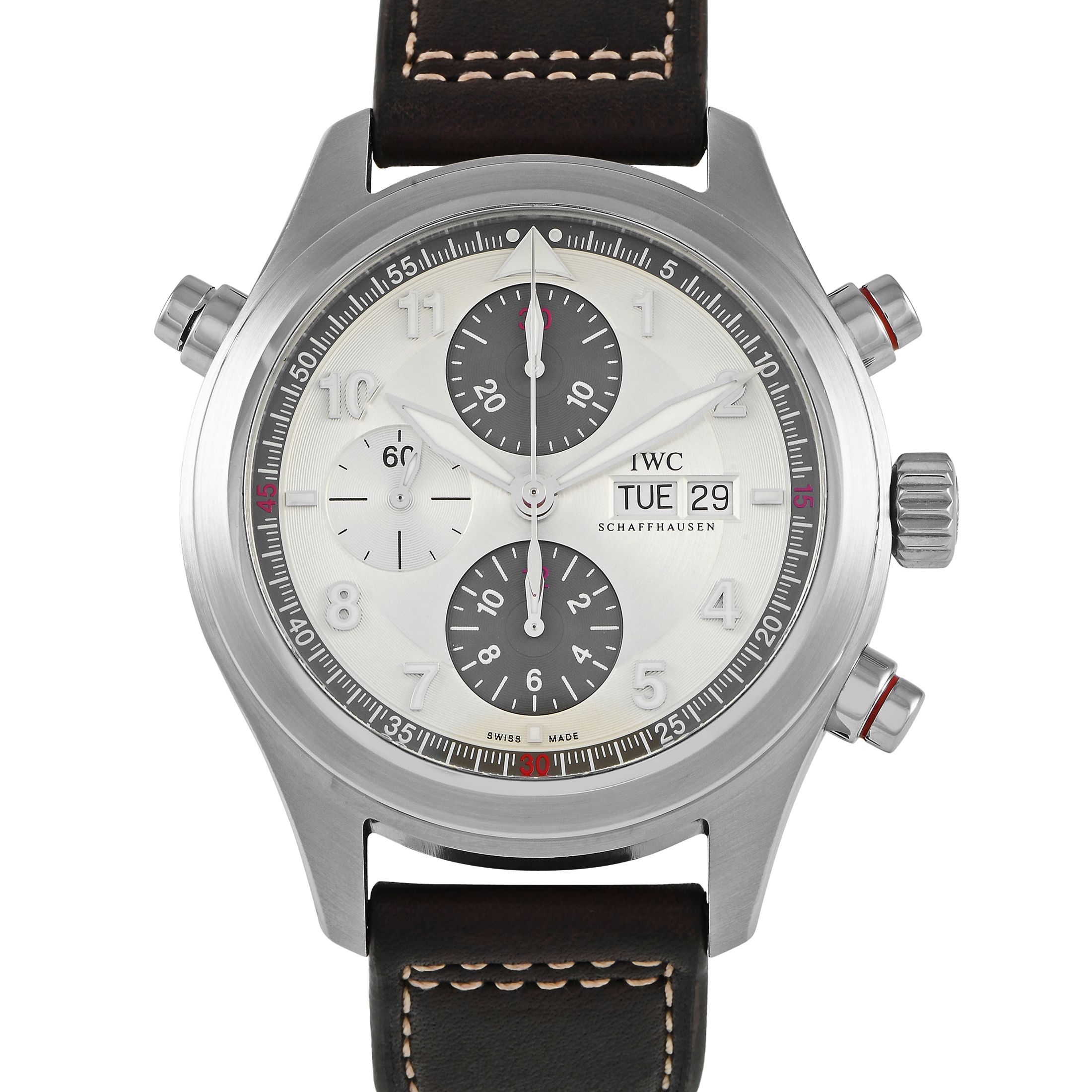 IWC Spitfire Double Chronograph Watch IW371806
