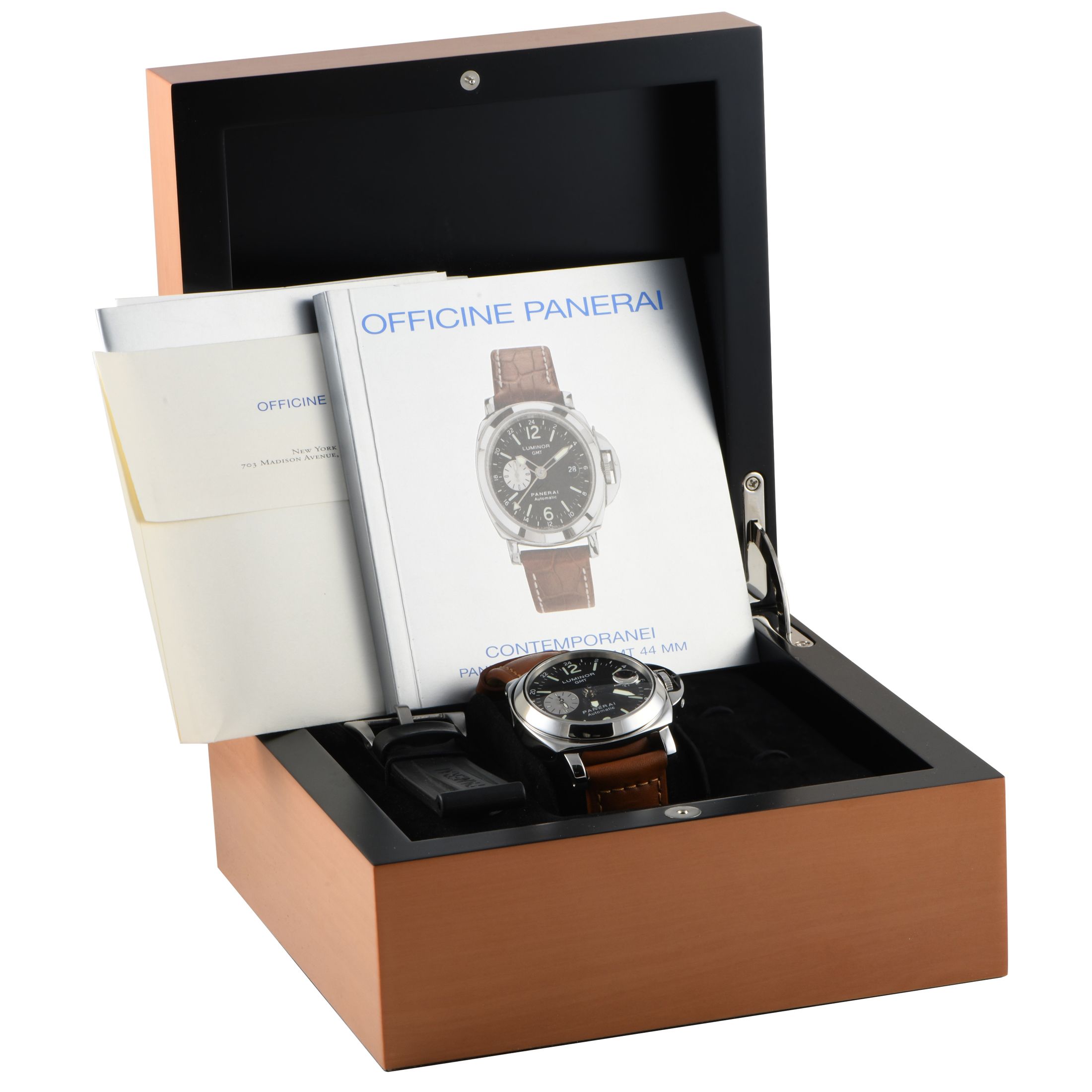 Officine Panerai Luminor GMT Watch PAM00088