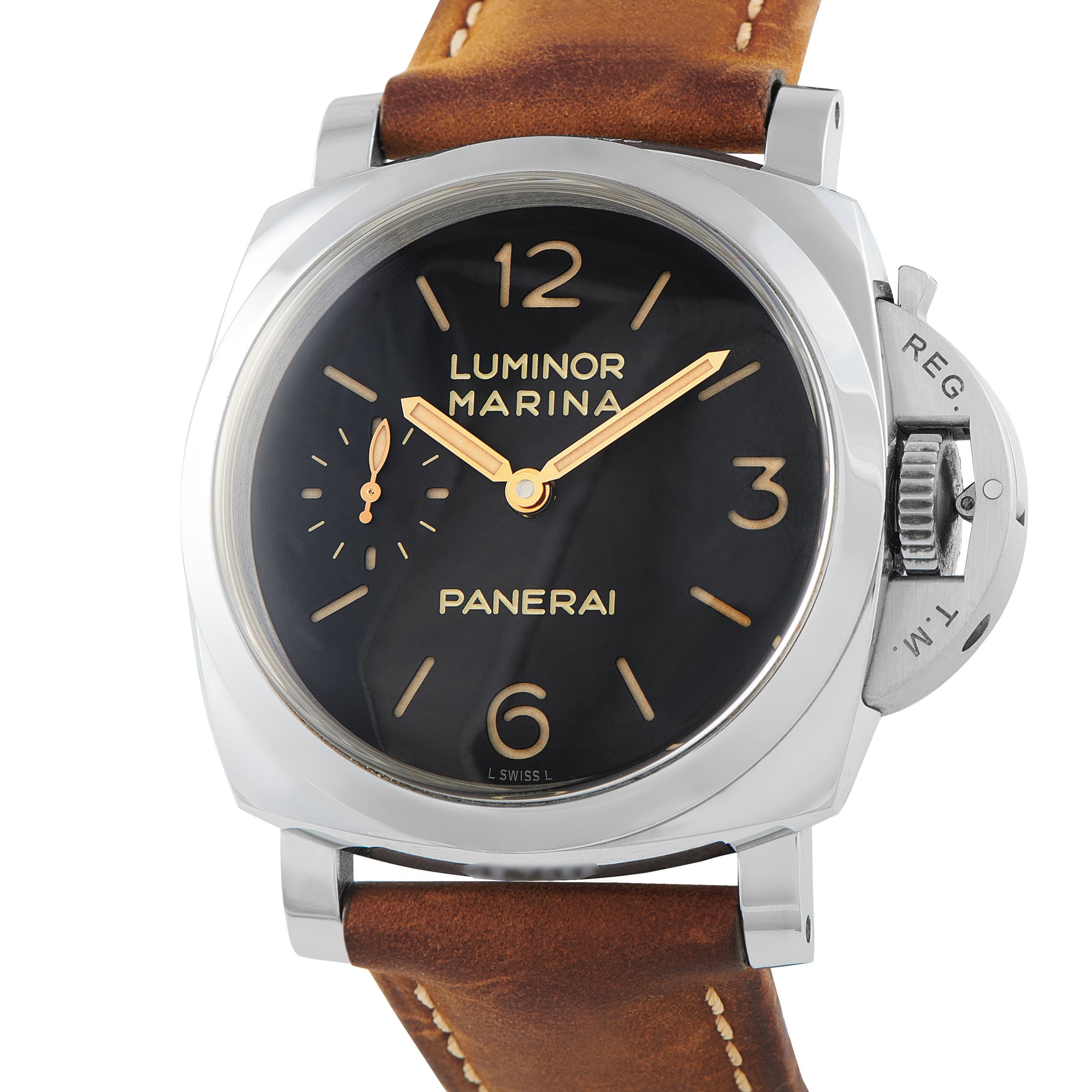 Officine Panerai Luminor Marina 1950 3-Days Steel Watch PAM00422