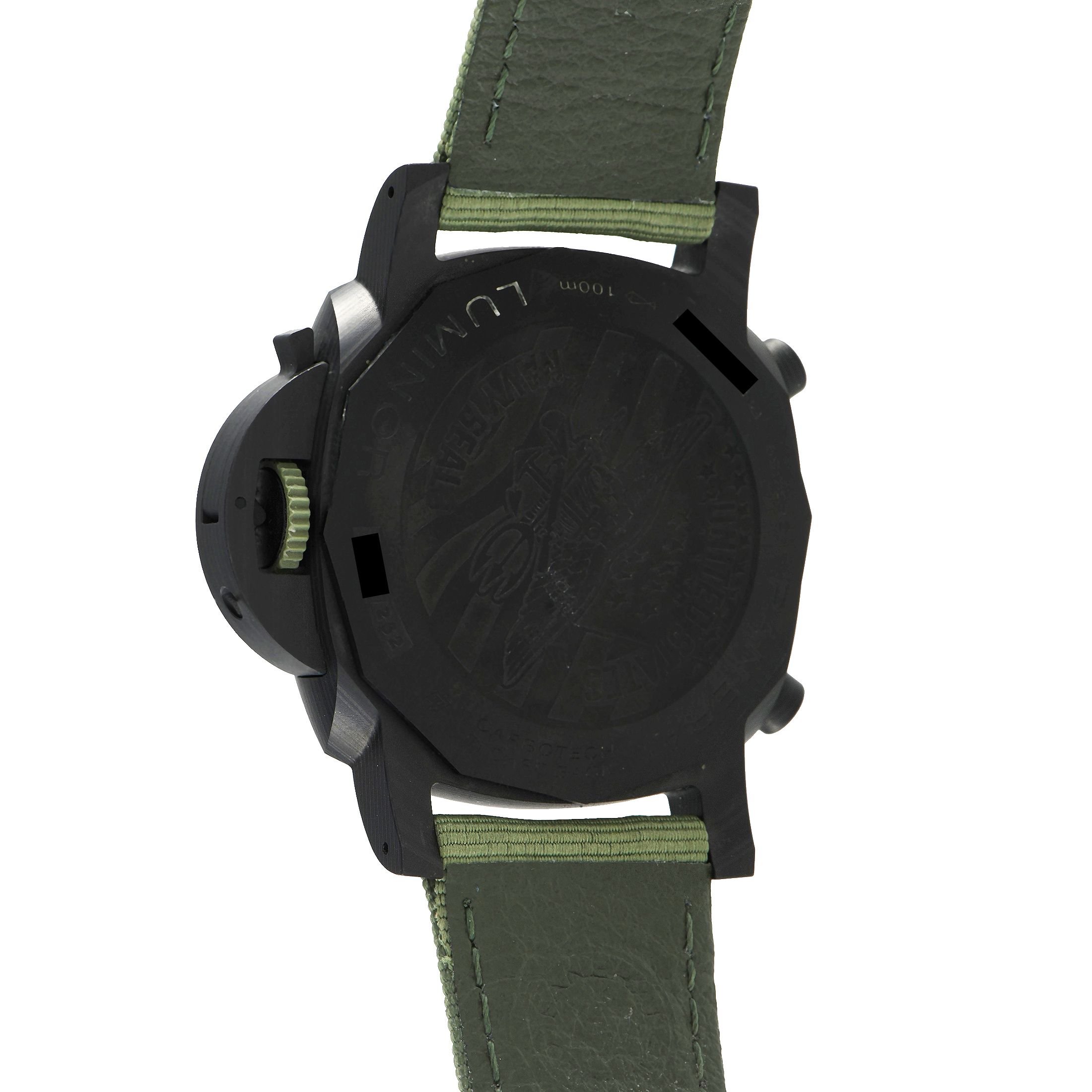 Officine Panerai Luminor Chrono Carbotech Navy SEALs Men's Watch PAM01419