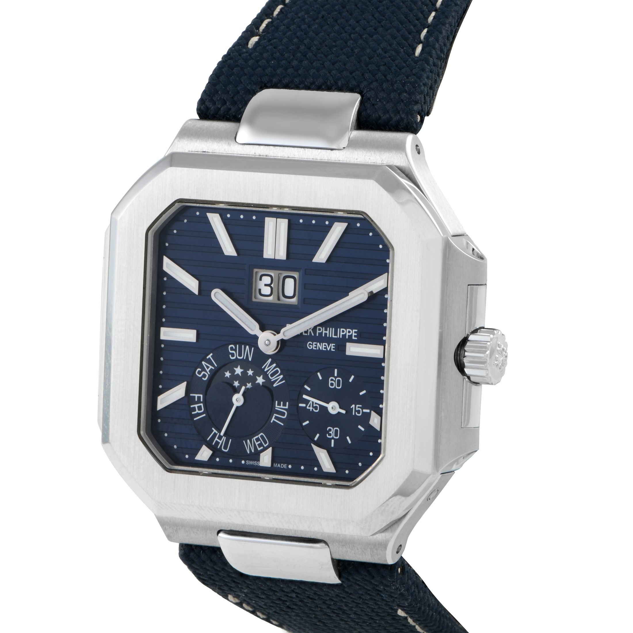 Patek Philippe Cubitus Grand Date Watch 5822p - 45 mm - Blue