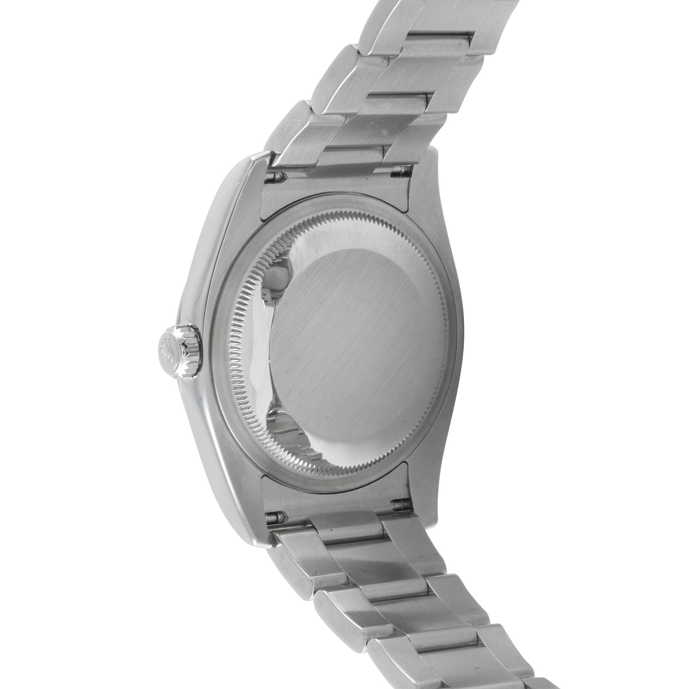 Rolex Oyster Perpetual 36 White Grape Dial Watch 116000