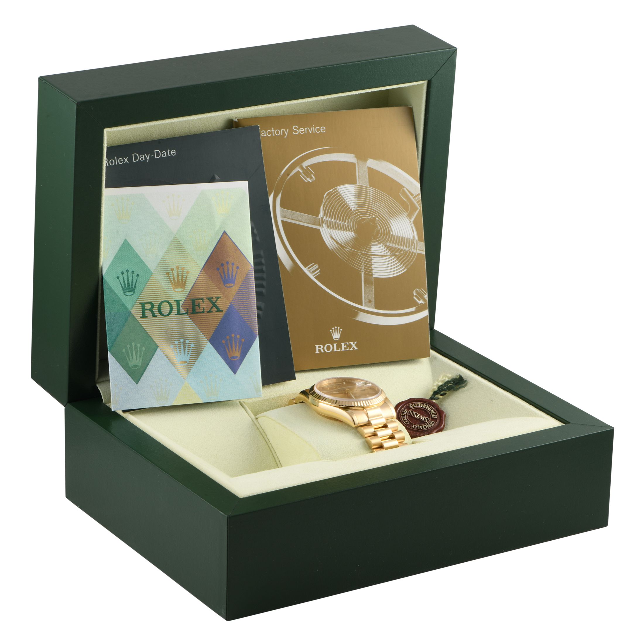 Rolex Day-Date 36 Champagne Dial Watch 118238