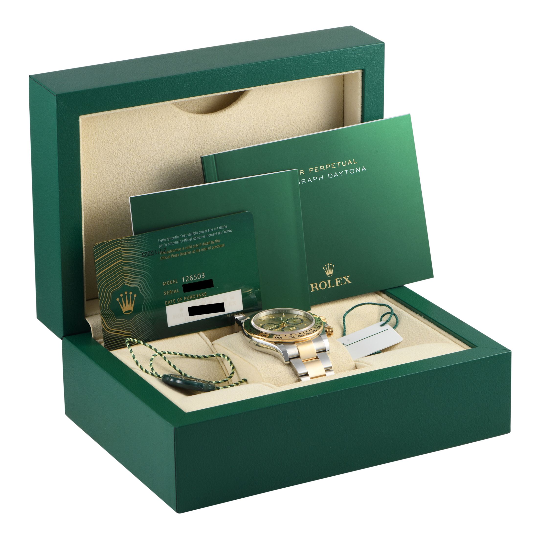 Rolex Daytona Golden Dial Watch 126503