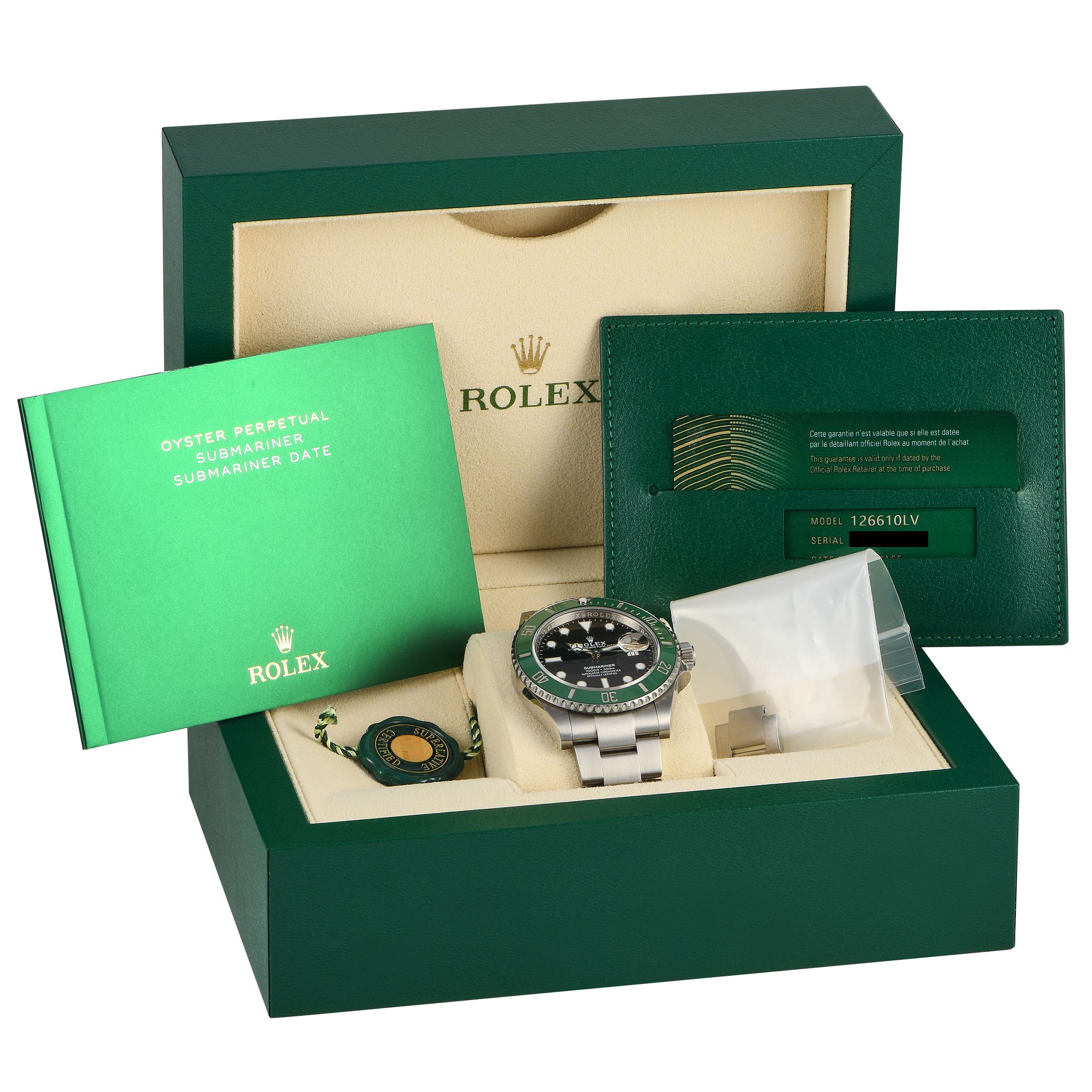 Rolex Submariner Date Watch 126610LV