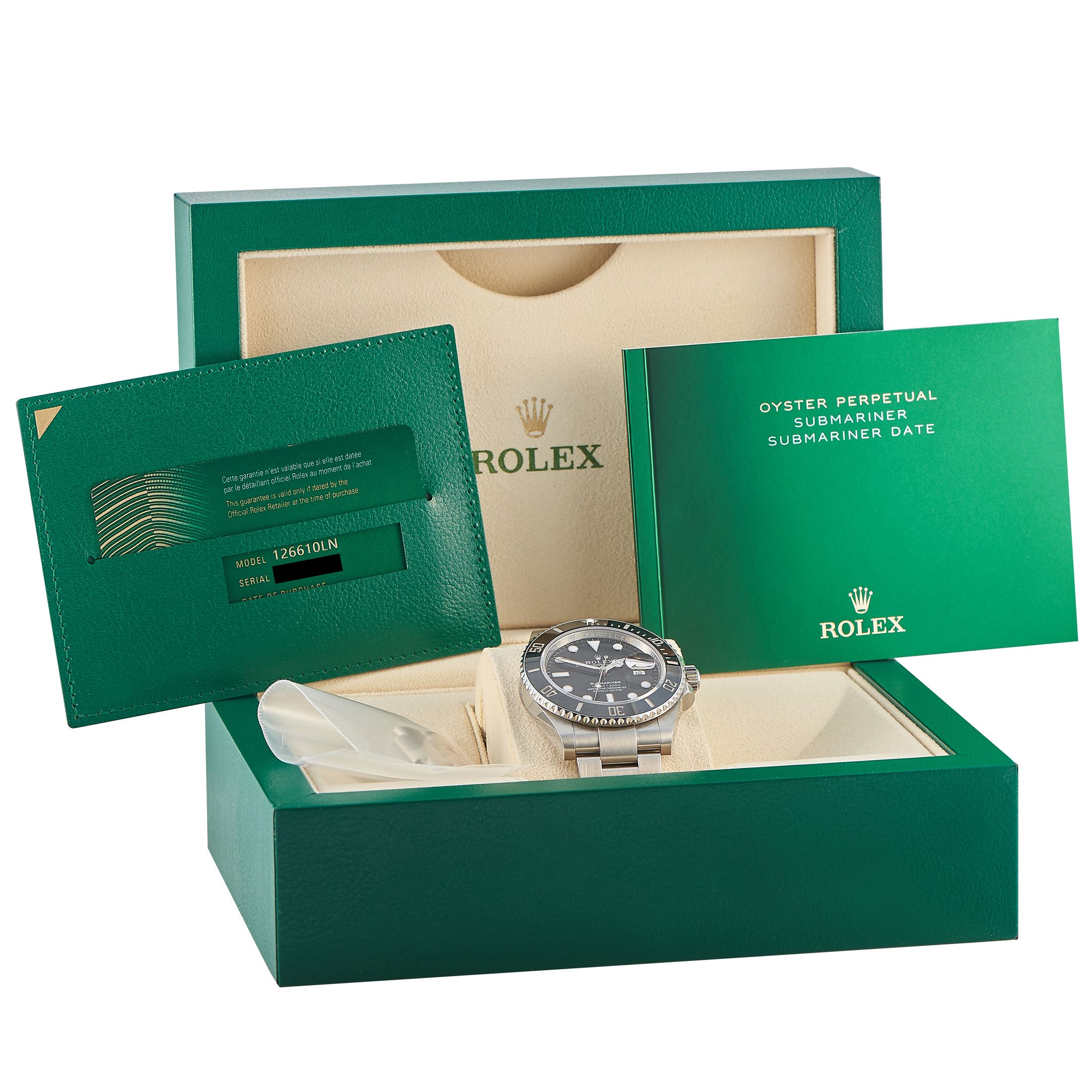 Rolex Submariner Date Watch 126610LN