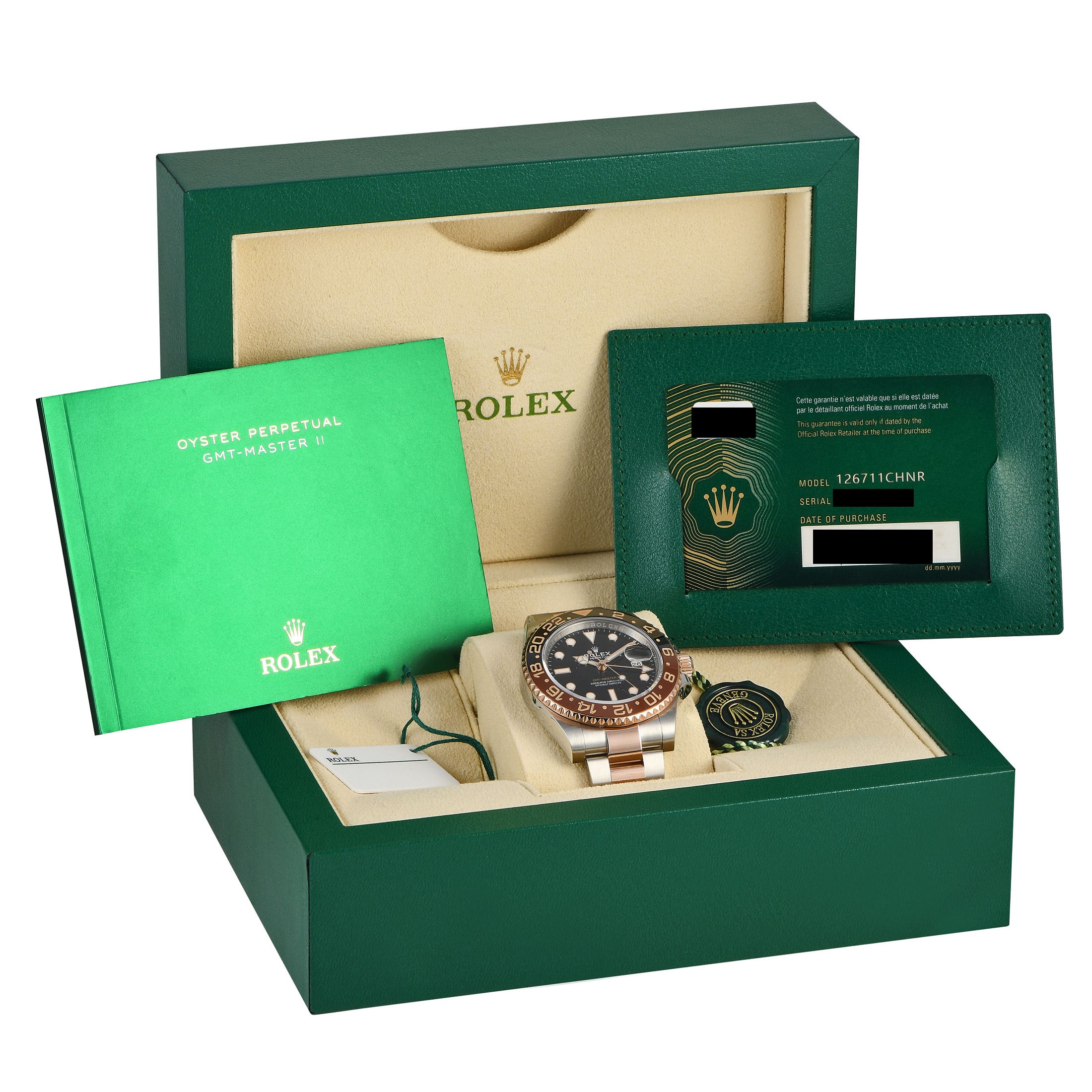 Rolex GMT-Master II Watch 126711CHNR