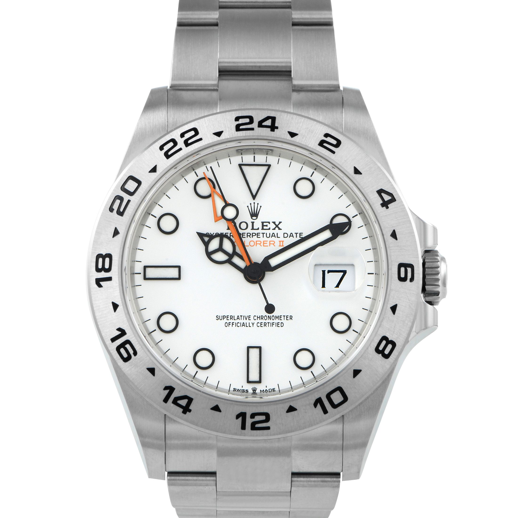 Rolex Explorer II White Dial Watch 226570