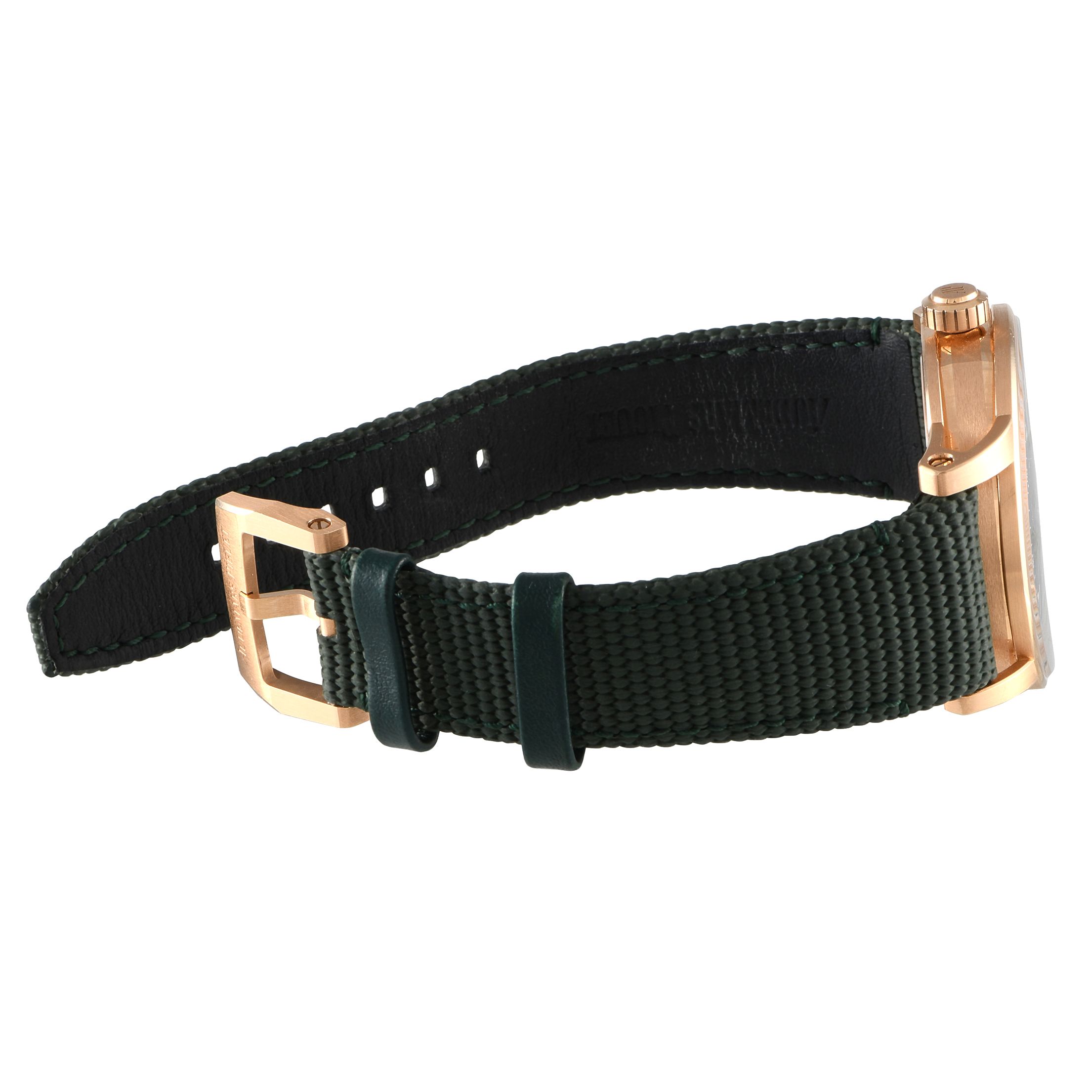Audemars Piguet Code 11.59 Green Dial Rose Gold Watch 15210OR.OO.A056KB.01