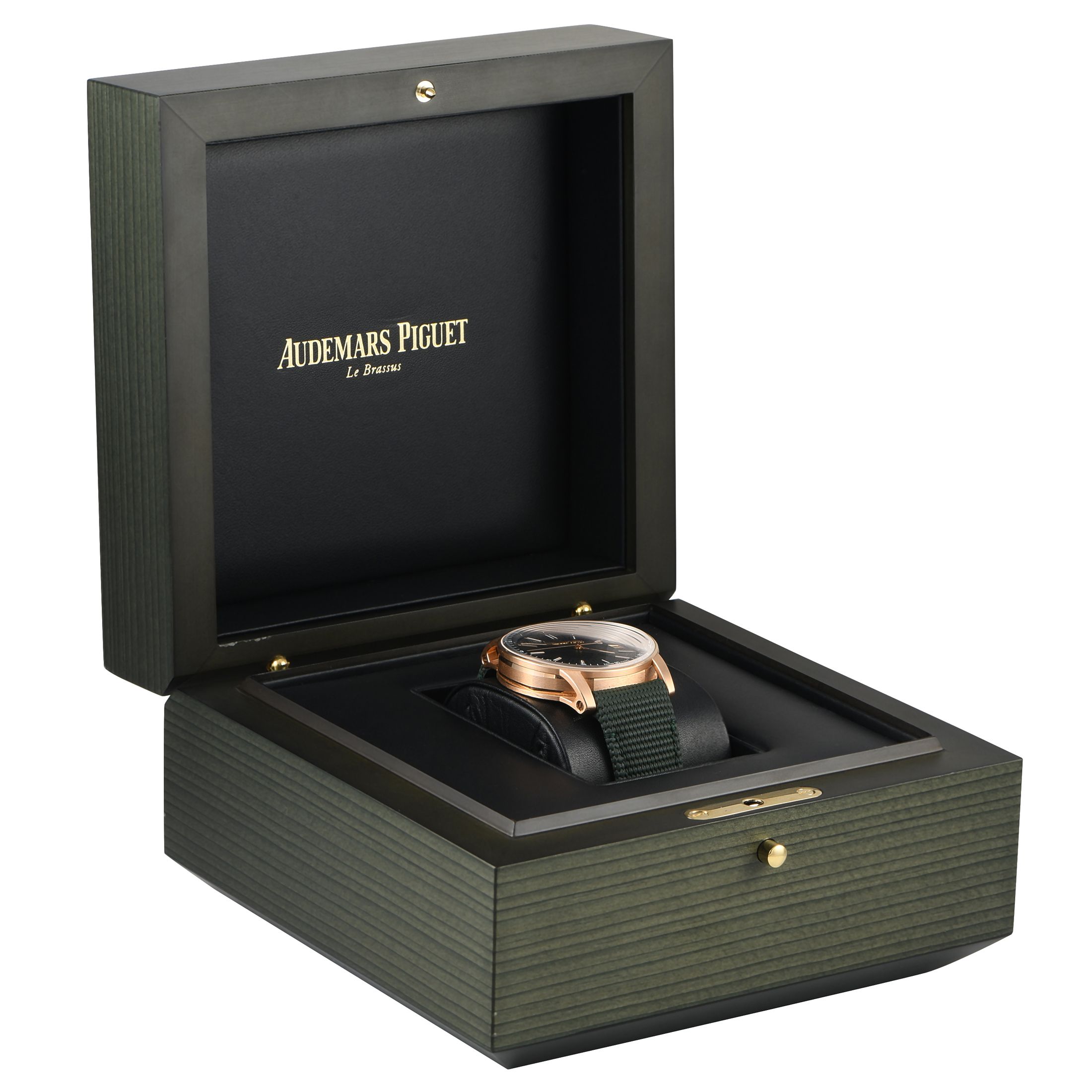 Audemars Piguet Code 11.59 Green Dial Rose Gold Watch 15210OR.OO.A056KB.01