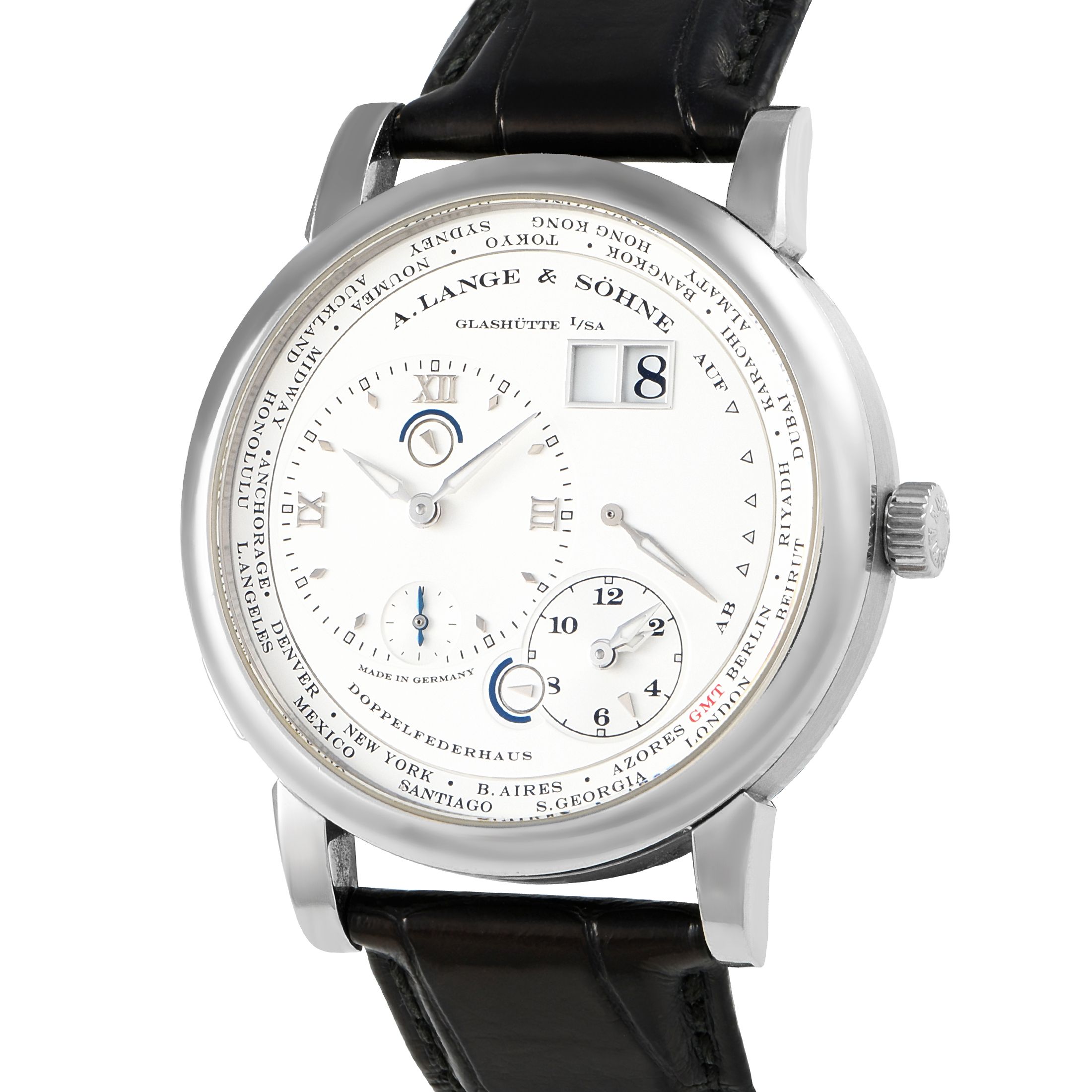 A. Lange & Sohne Lange 1 Timezone Watch 116.039