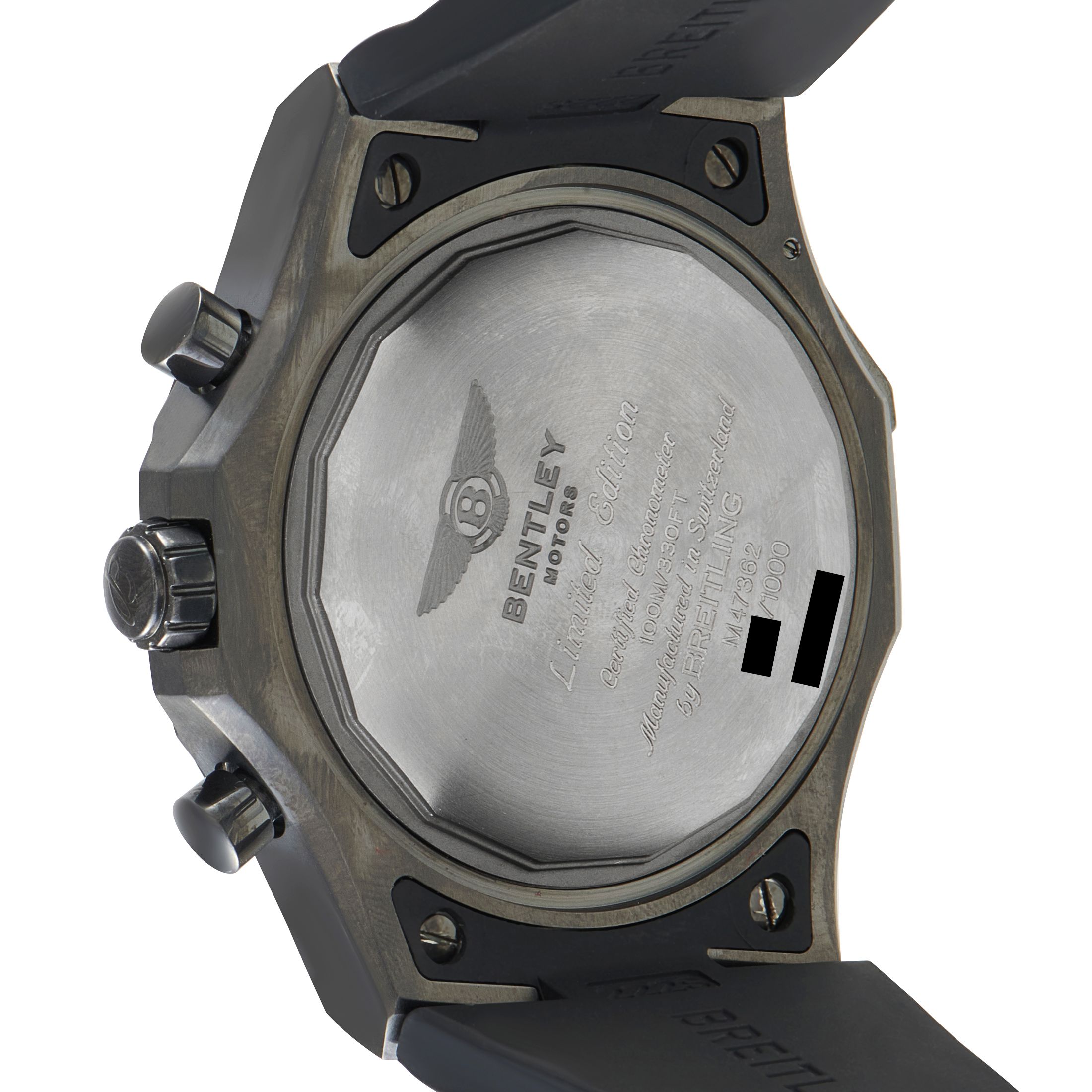 Breitling Bentley GMT Midnight Watch M47362