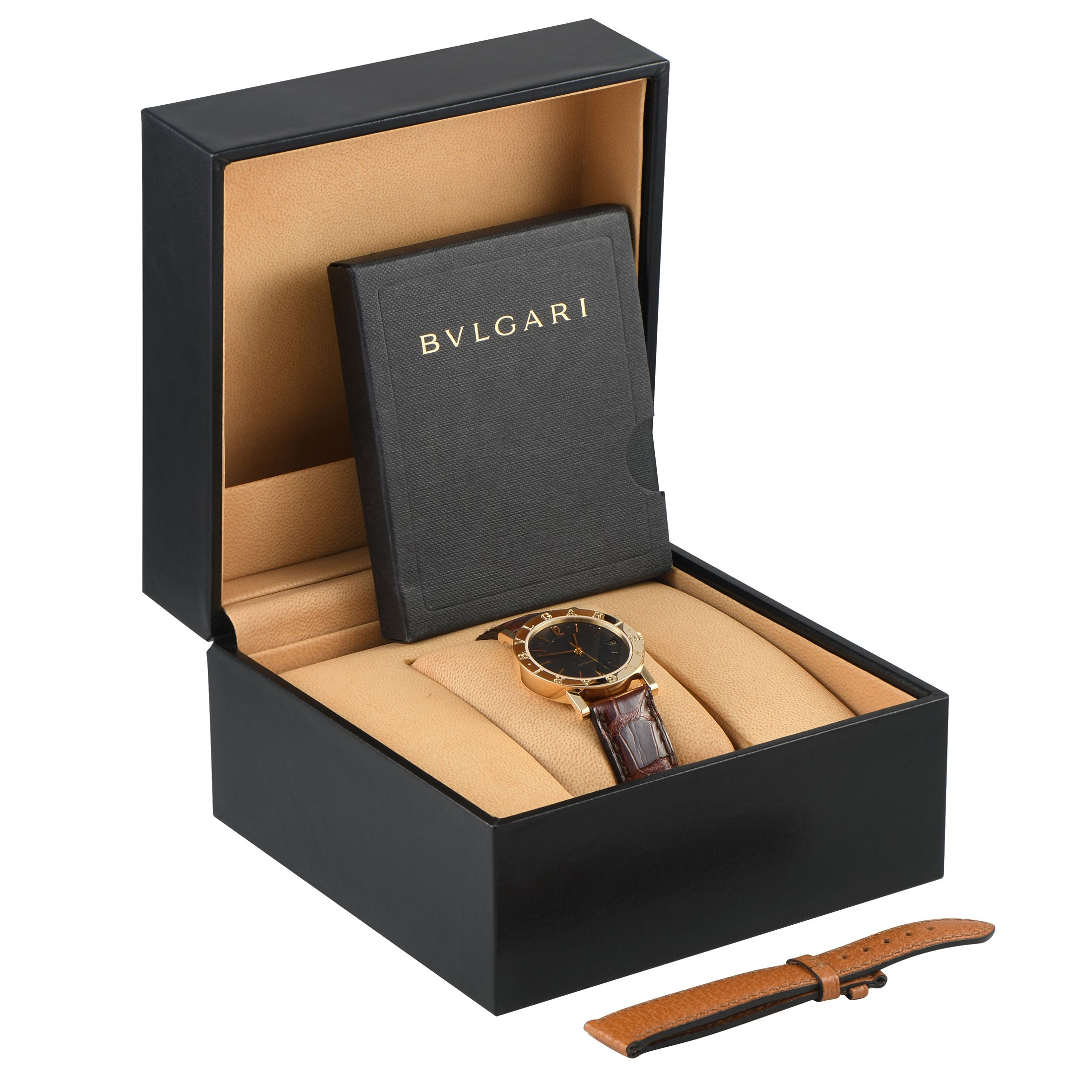 Bvlgari 18K Yellow Gold Automatic Watch BB33GL