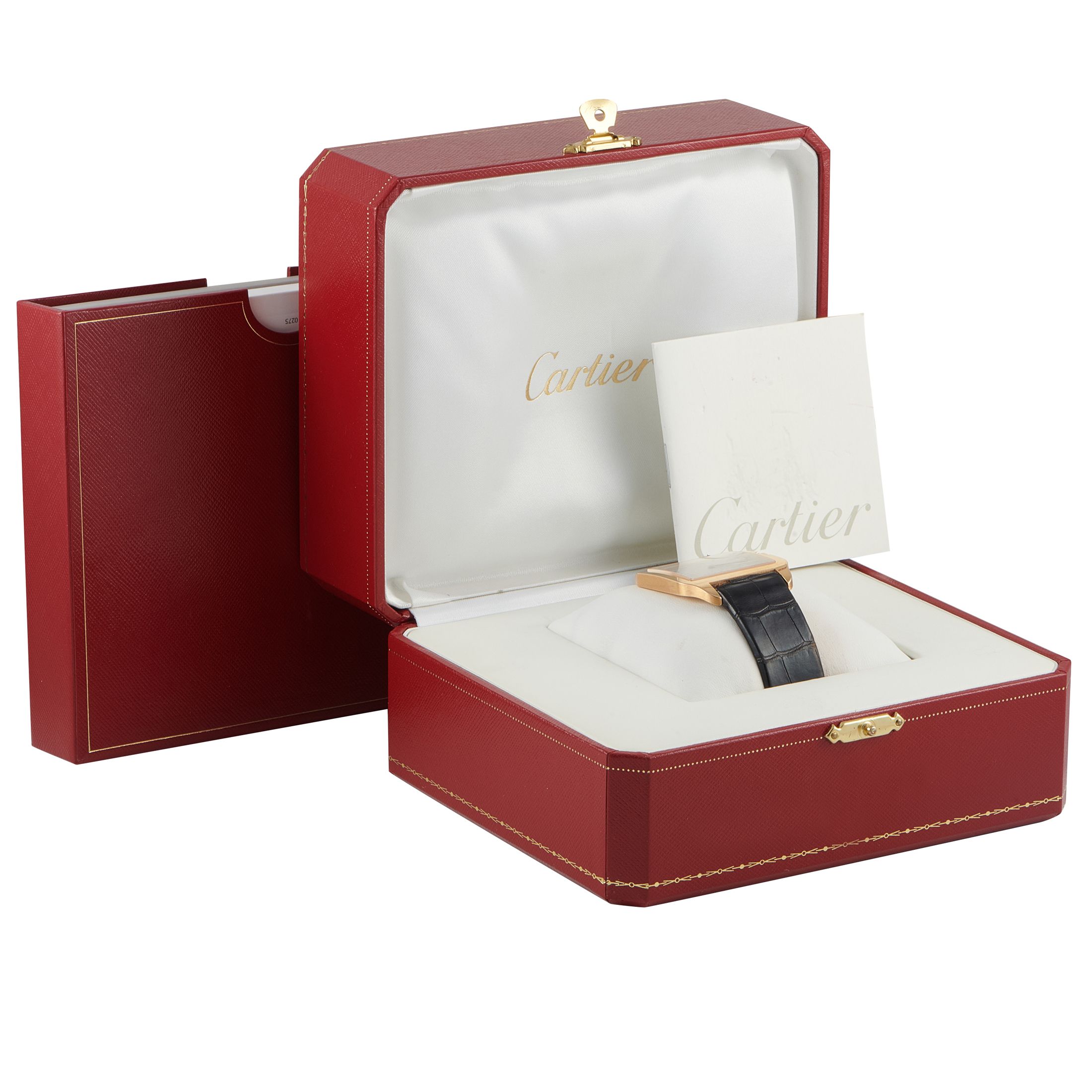 Cartier Santos-Dumont Rose Gold Watch W2006951-2650