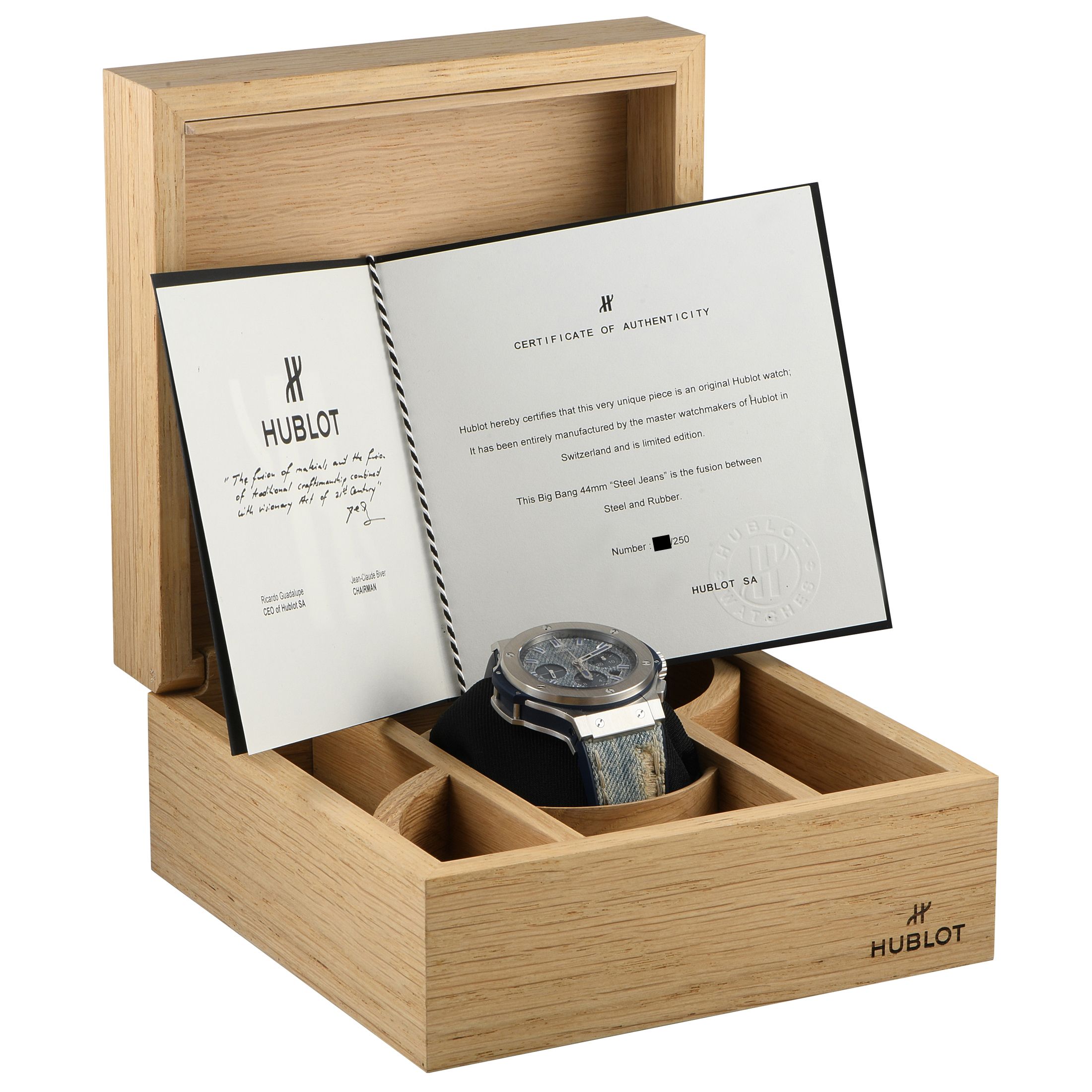 Hublot Big Bang Jeans Watch 301.SL.2770.NR.JEANS