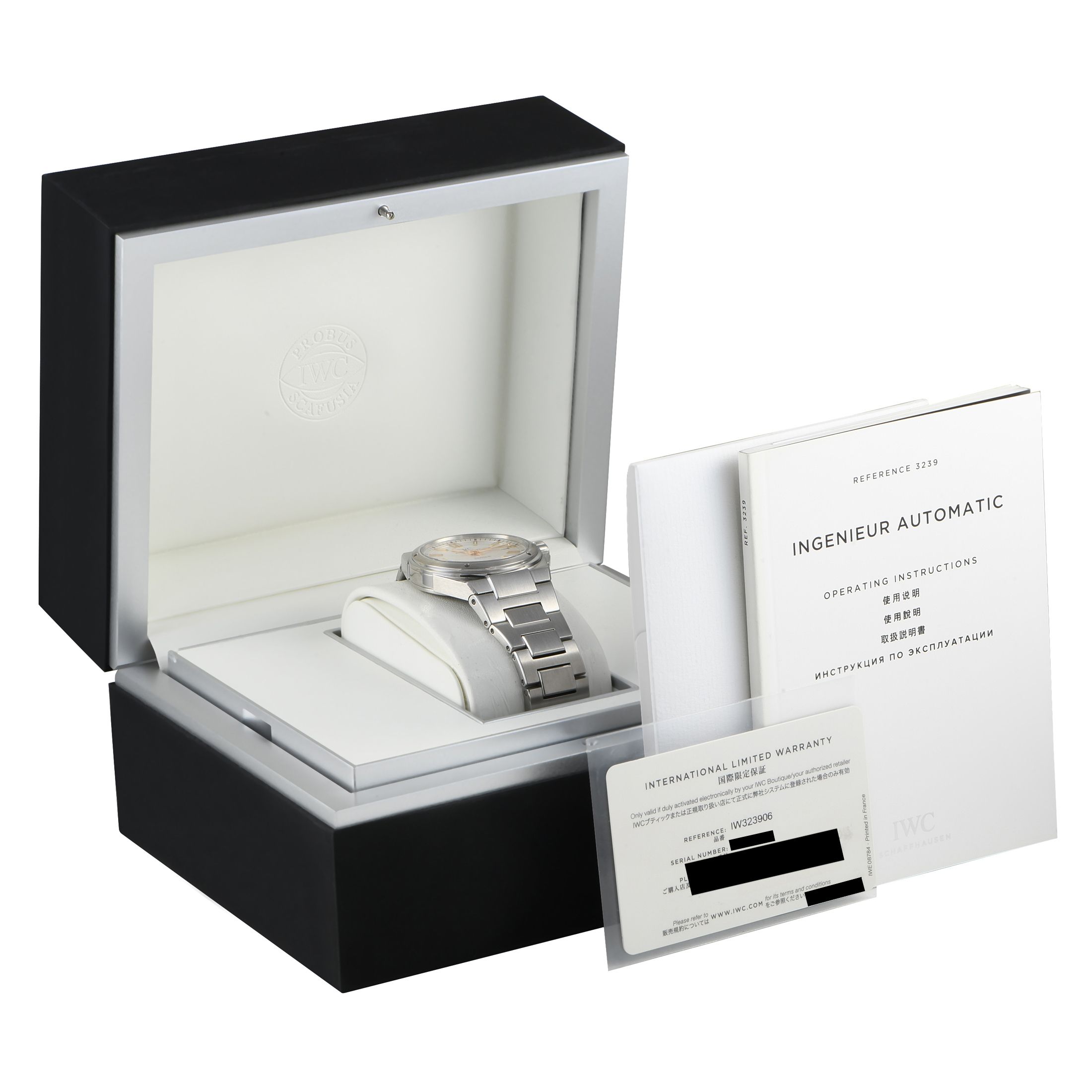 IWC Ingenieur Automatic Watch 323906