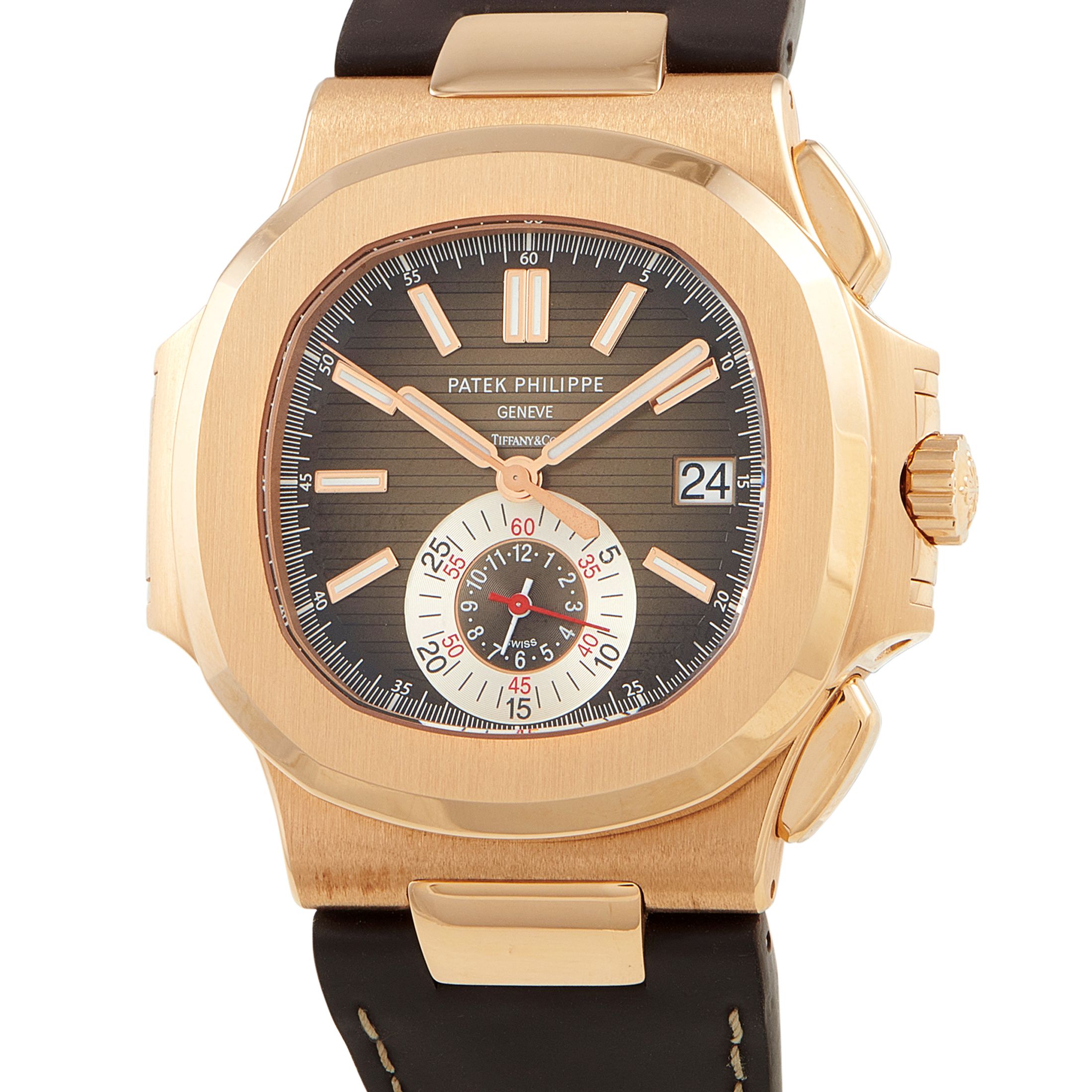 Patek Philippe Nautilus Tiffany and Co. Chronograph Watch 5980R-001