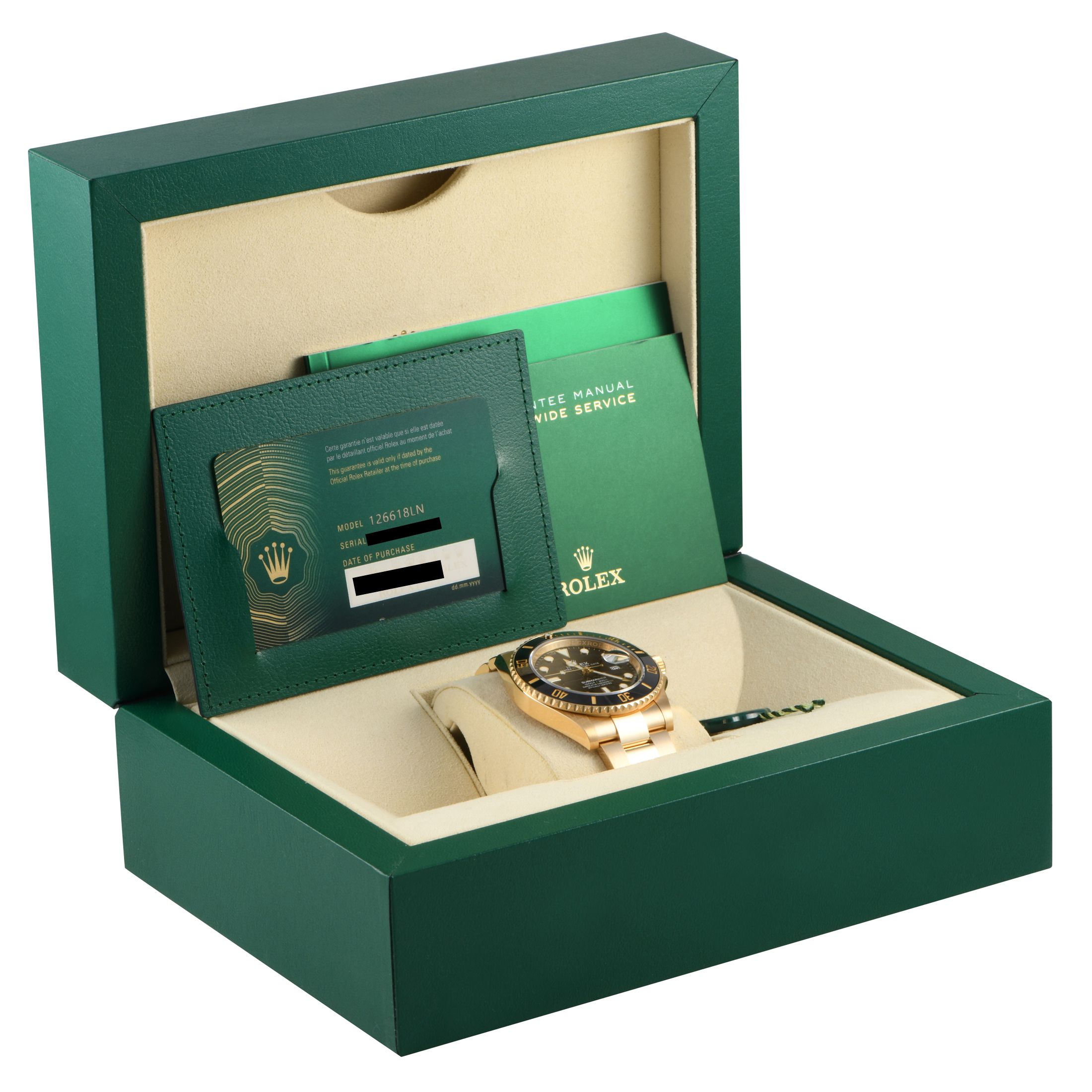 Rolex Submariner Date Watch 126618LN