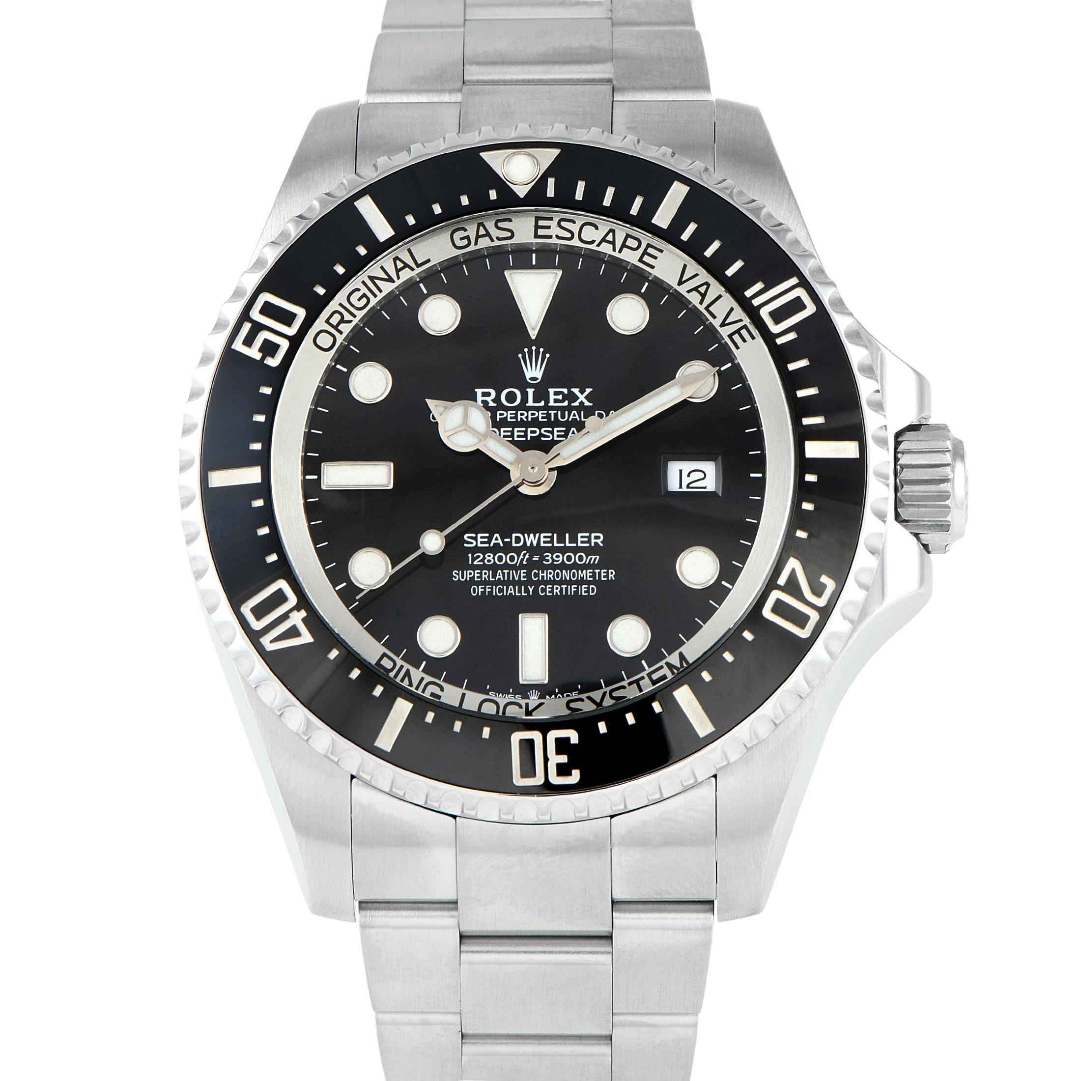 Rolex Deepsea Sea-Dweller Black Dial Watch 126660