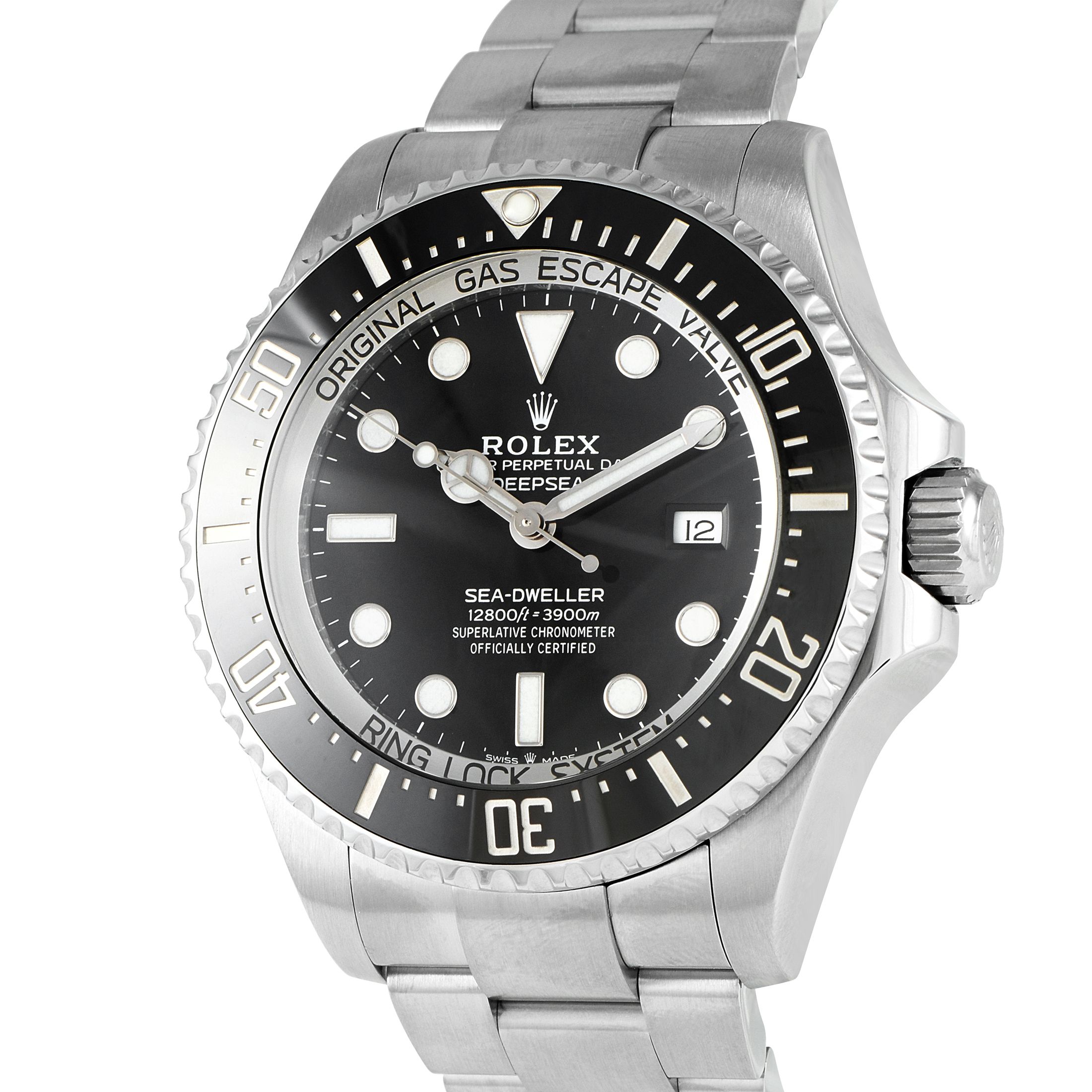 Rolex Deepsea Sea-Dweller Black Dial Watch 126660