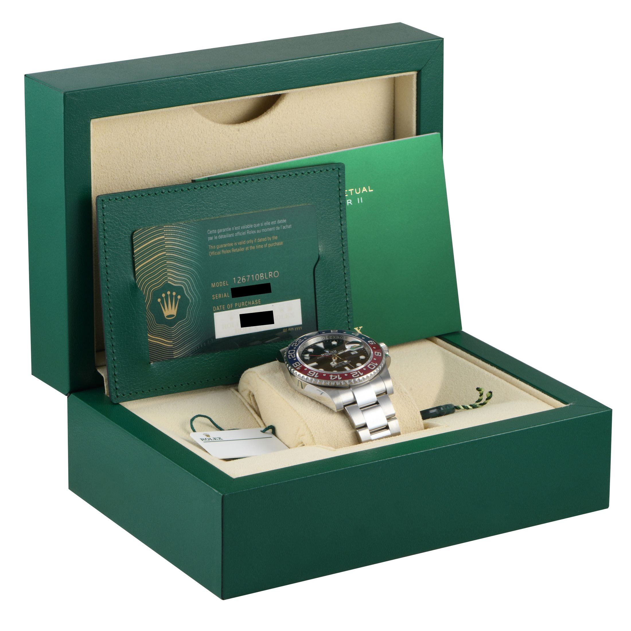 Rolex GMT-Master II Watch 126710BLRO