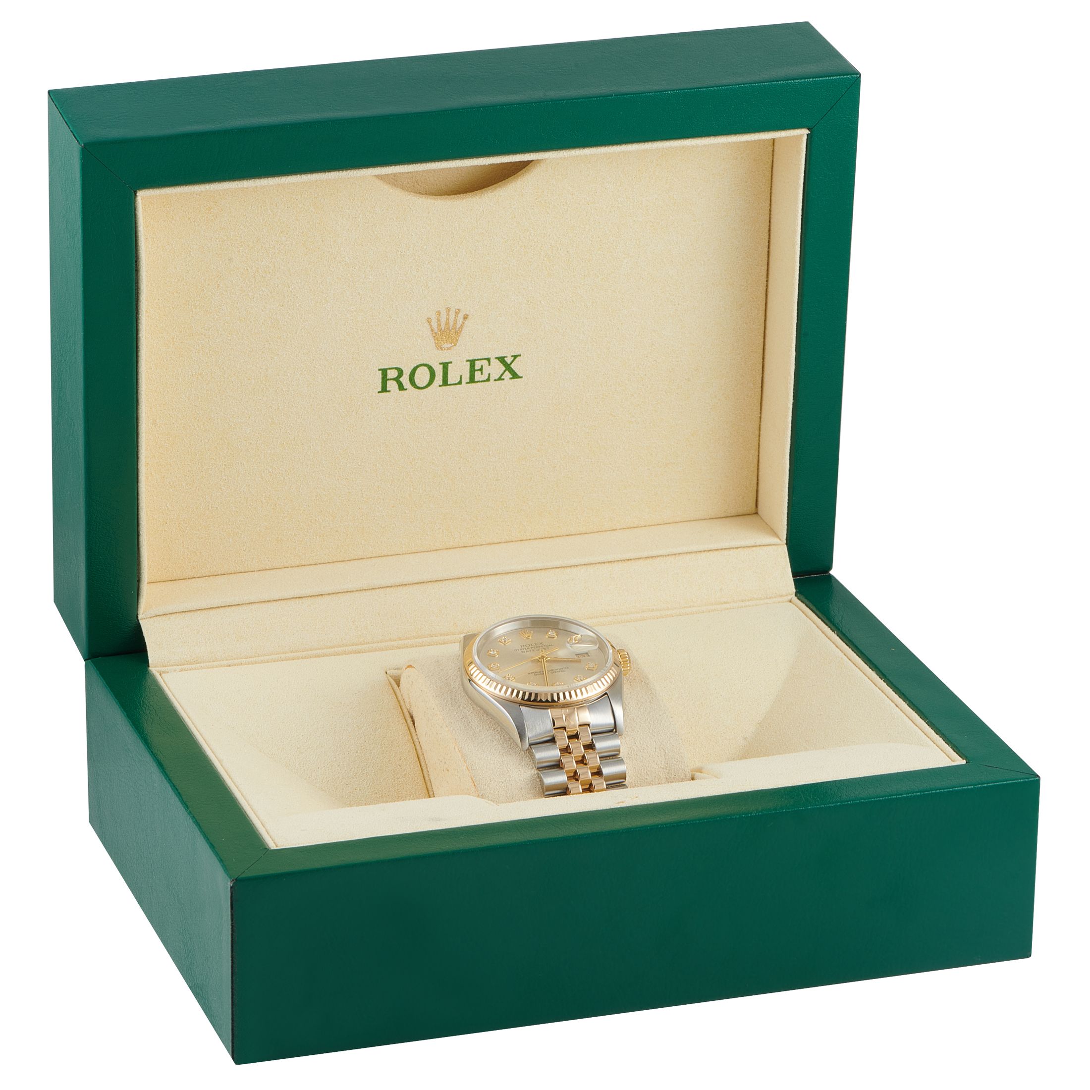 Rolex Datejust 36 Diamond Dial Watch 16233