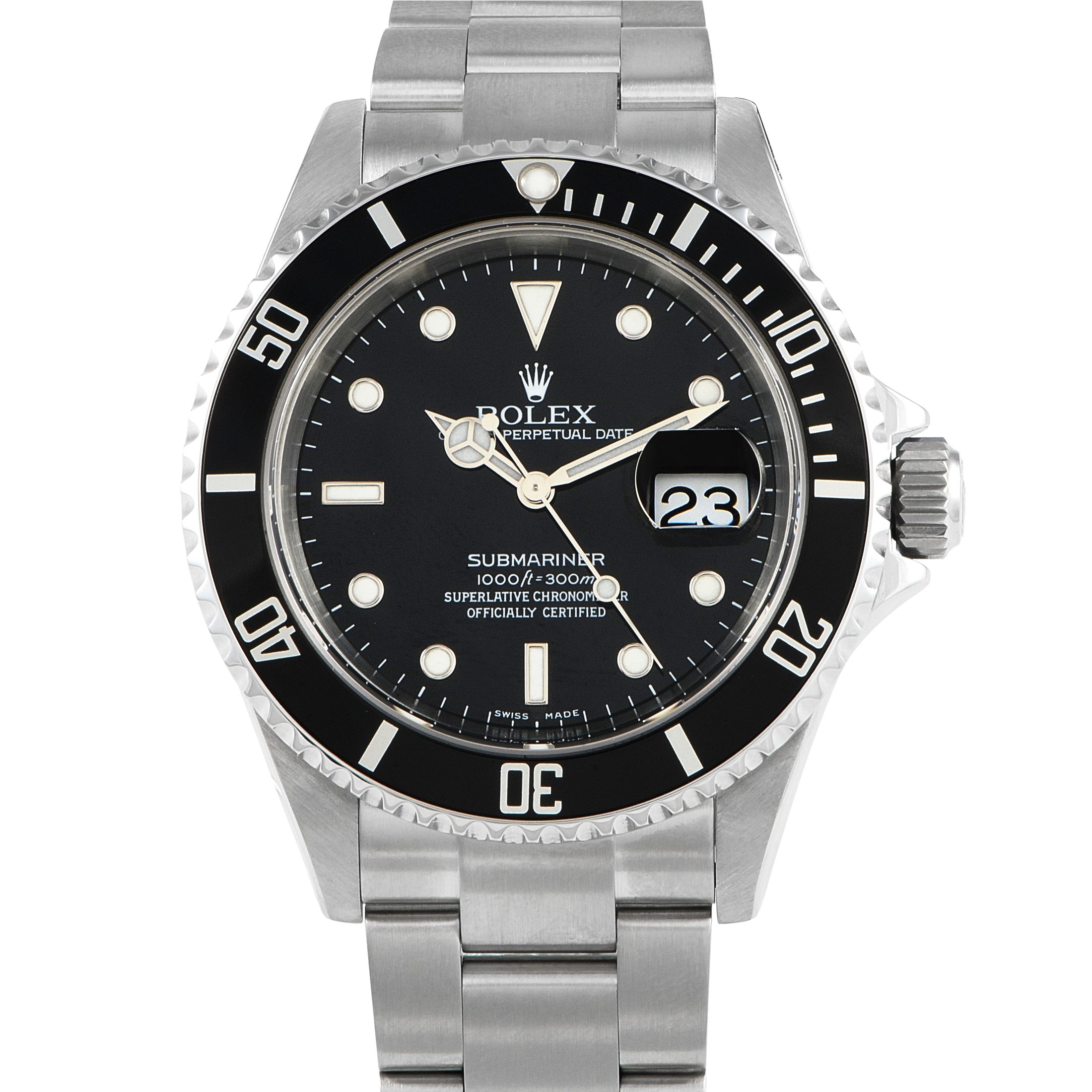 Rolex Submariner Date Watch 16610LN
