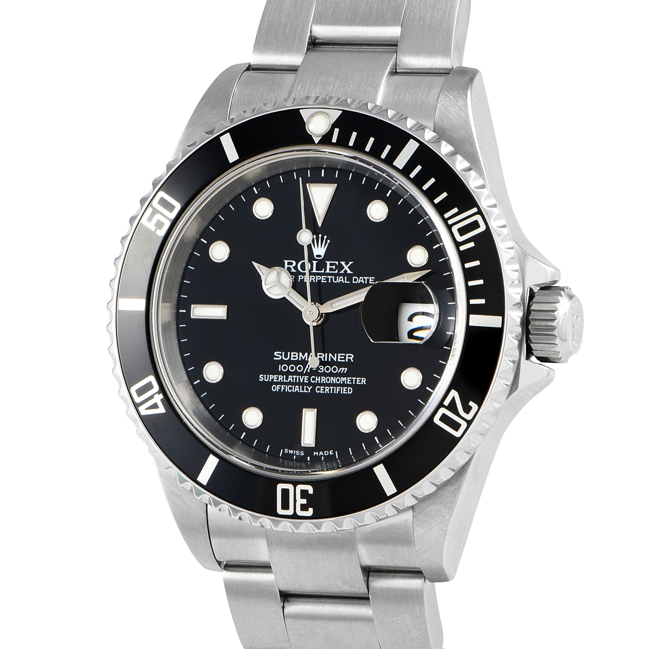 Rolex Submariner Date Watch 16610LN