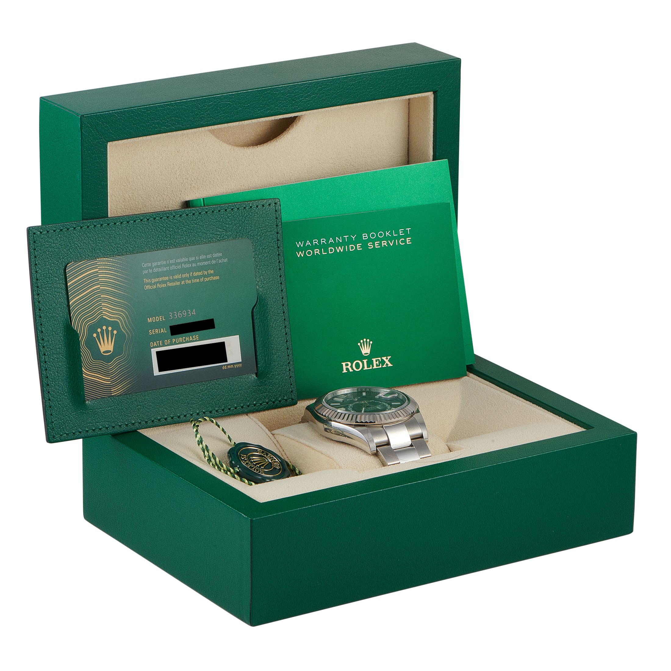 Rolex Sky-Dweller Mint Green Dial Watch 336934