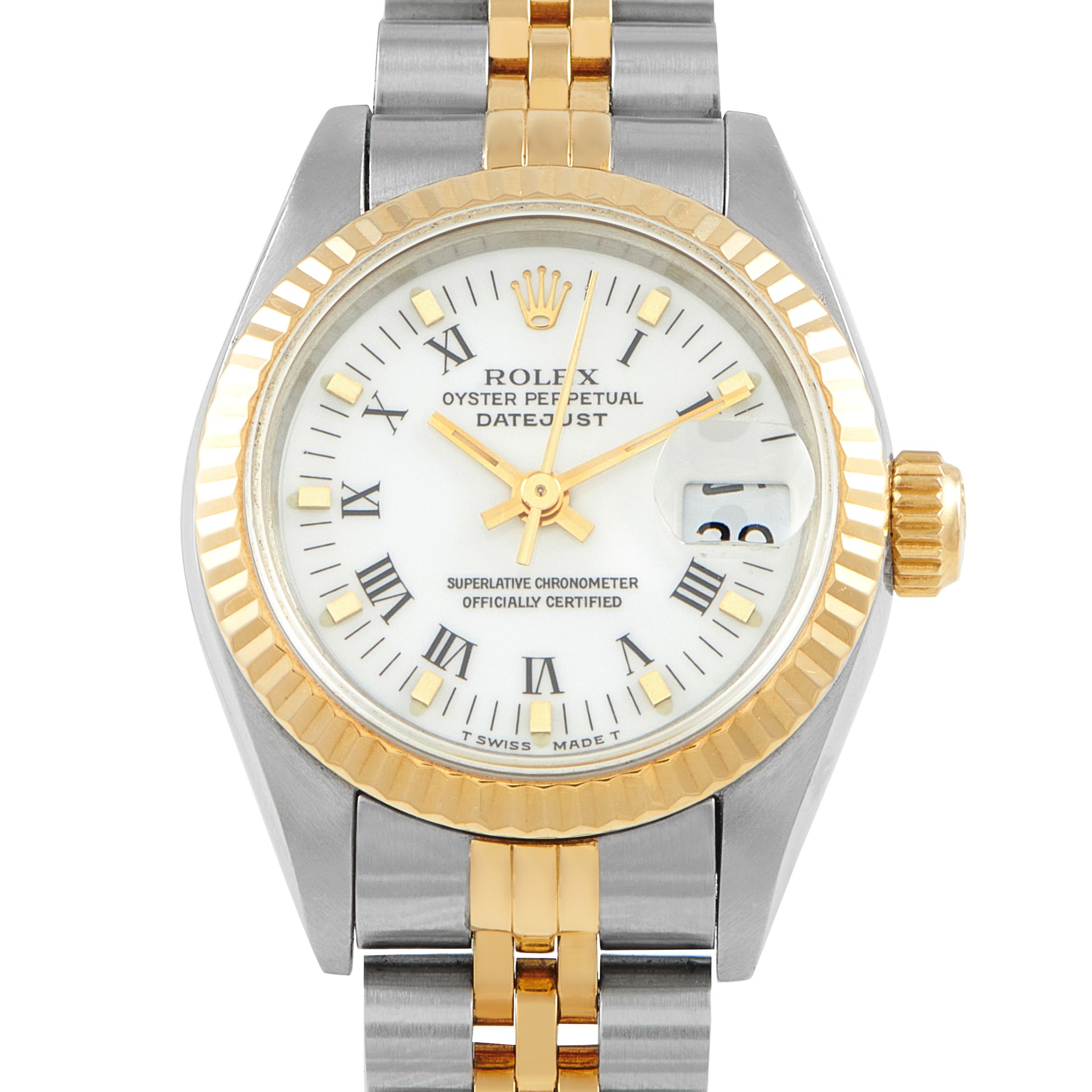 Rolex Lady Datejust Roman Dial Watch 69173