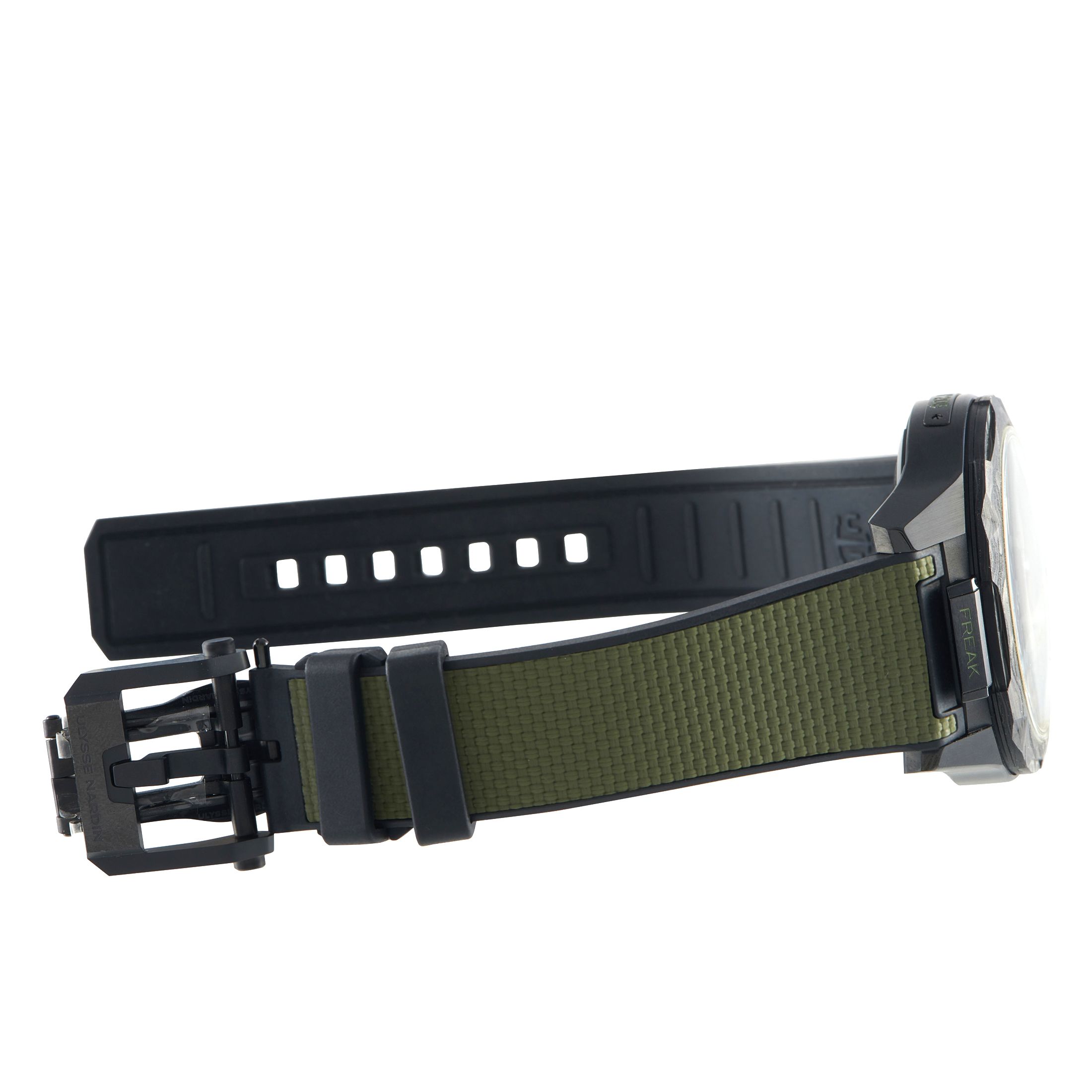 Ulysse Nardin Freak One Ops Khaki Green Titanium Watch 2403-500-8A/3A
