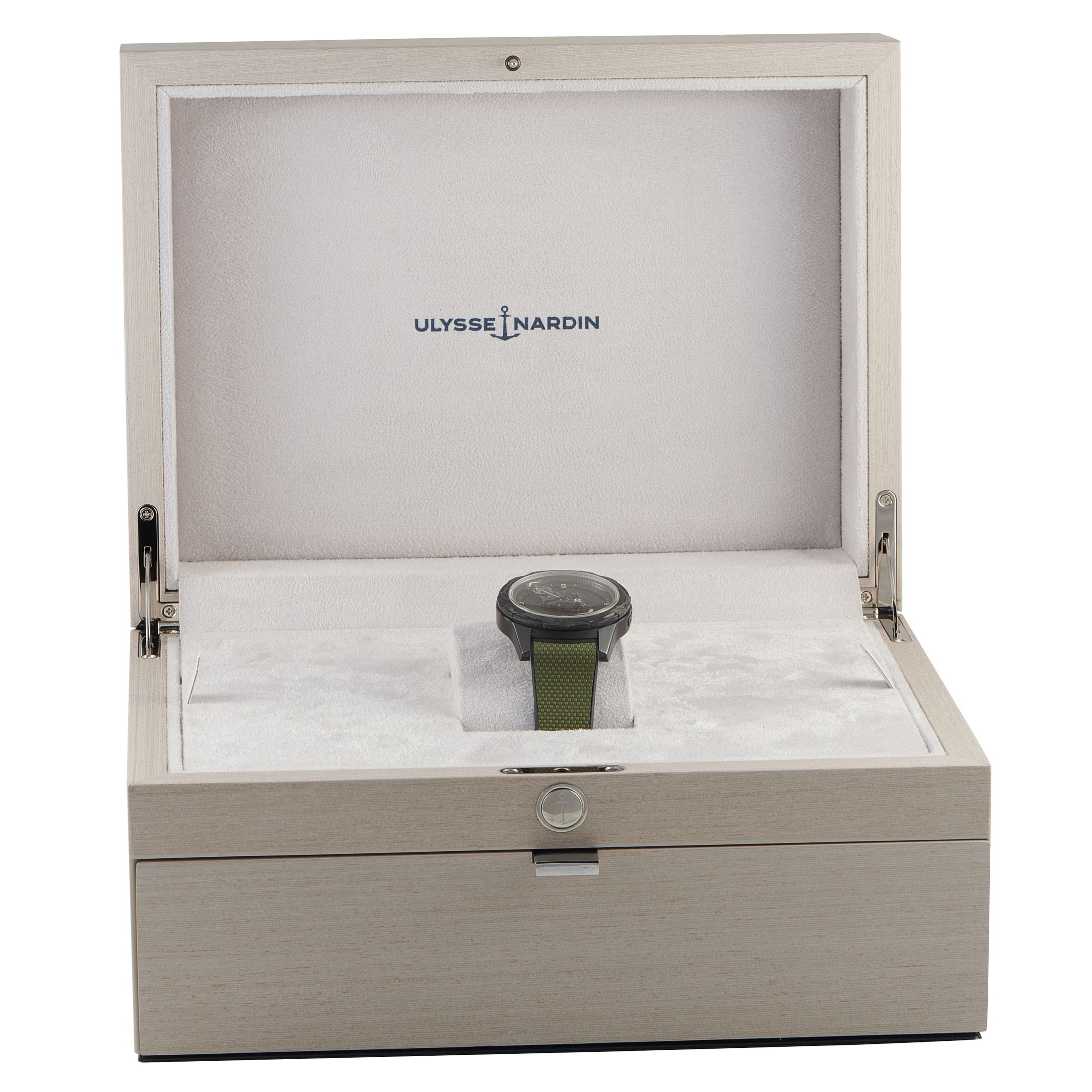 Ulysse Nardin Freak One Ops Khaki Green Titanium Watch 2403-500-8A/3A