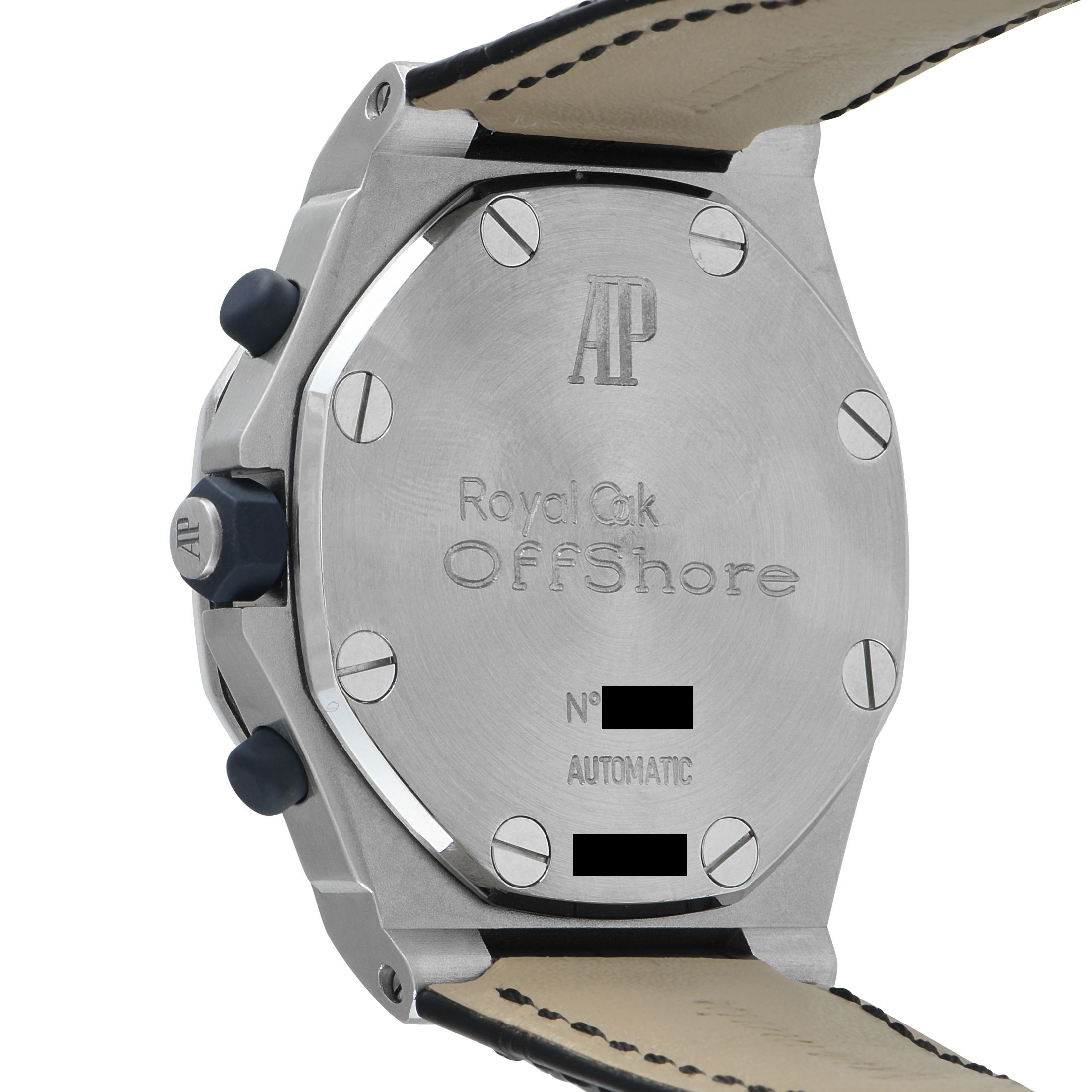Audemars Piguet Royal Oak Offshore Steel in Leather Men's Watch  25770ST.OO.A001KE.01