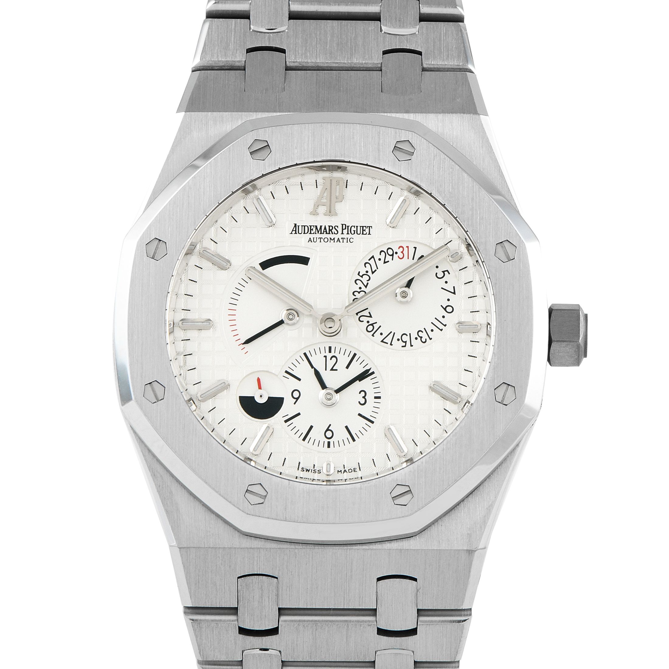 Audemars Piguet Royal Oak Dual Time Steel Watch 26120ST.OO.1220st.01