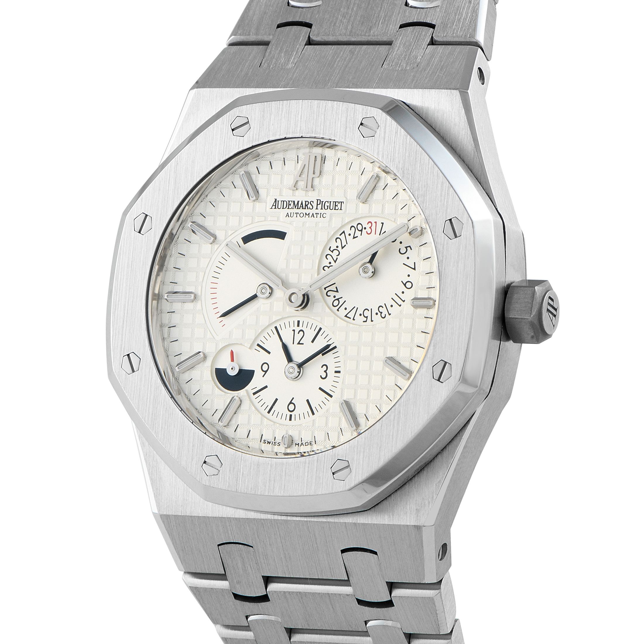 Audemars Piguet Royal Oak Dual Time Steel Watch 26120ST.OO.1220st.01