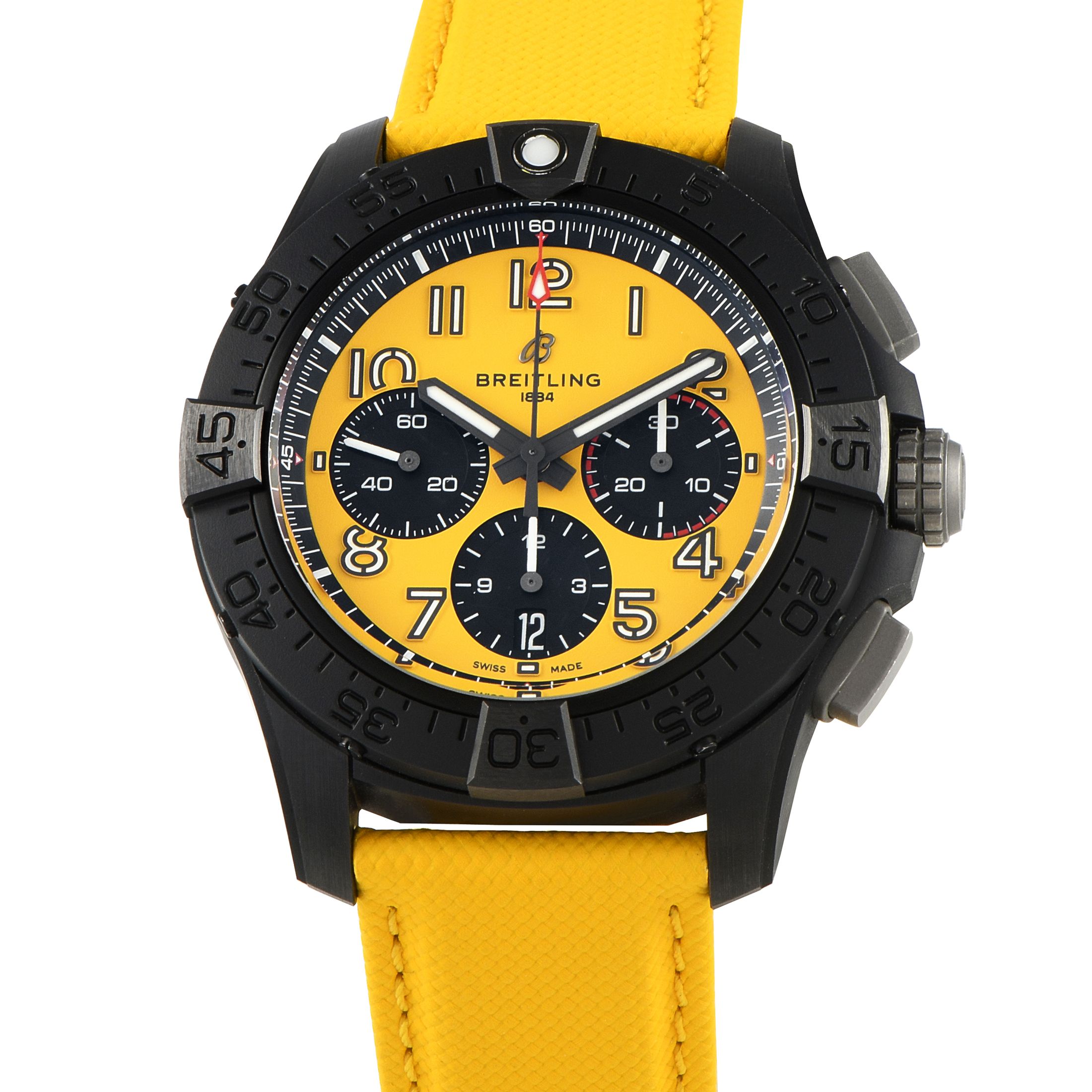 Breitling Avenger B01 Chronograph Night Mission Watch SB0147101I1X1