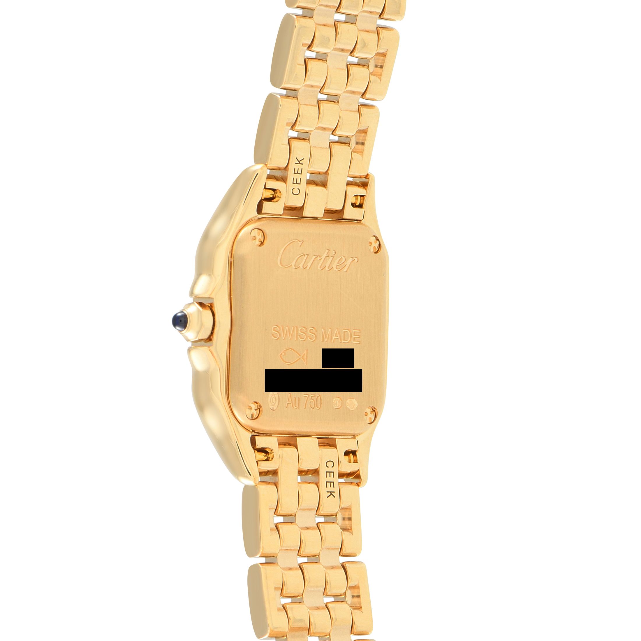 Cartier Panthère Mini 18K Yellow Gold Quartz Watch WGPN0048