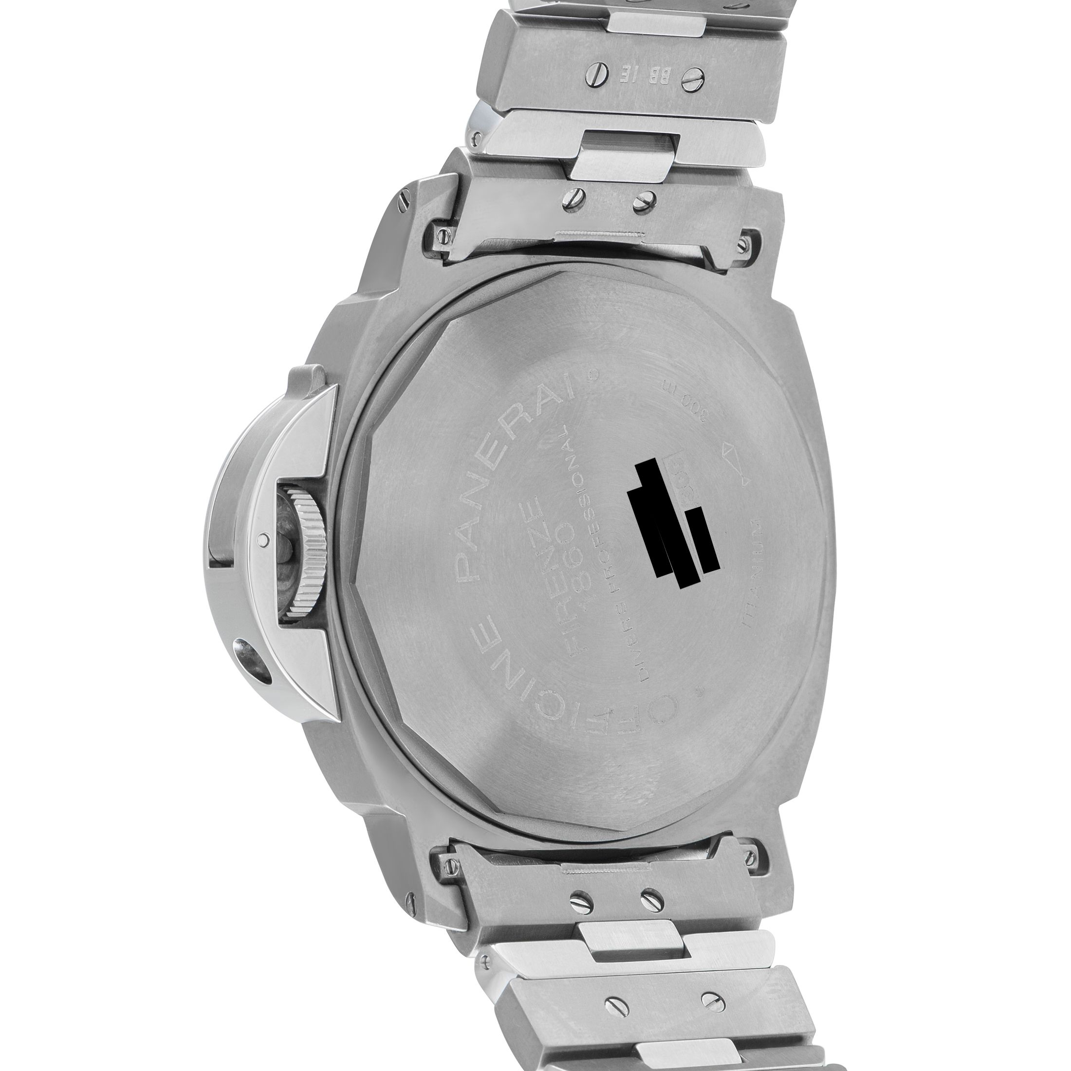 Officine Panerai Luminor Submersible Titanium and Steel Watch PAM00170