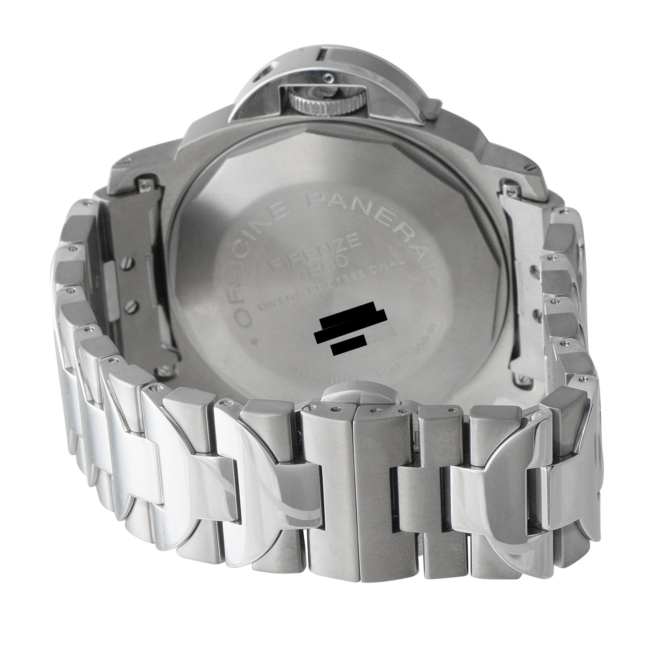 Officine Panerai Luminor Submersible Titanium and Steel Watch PAM00170