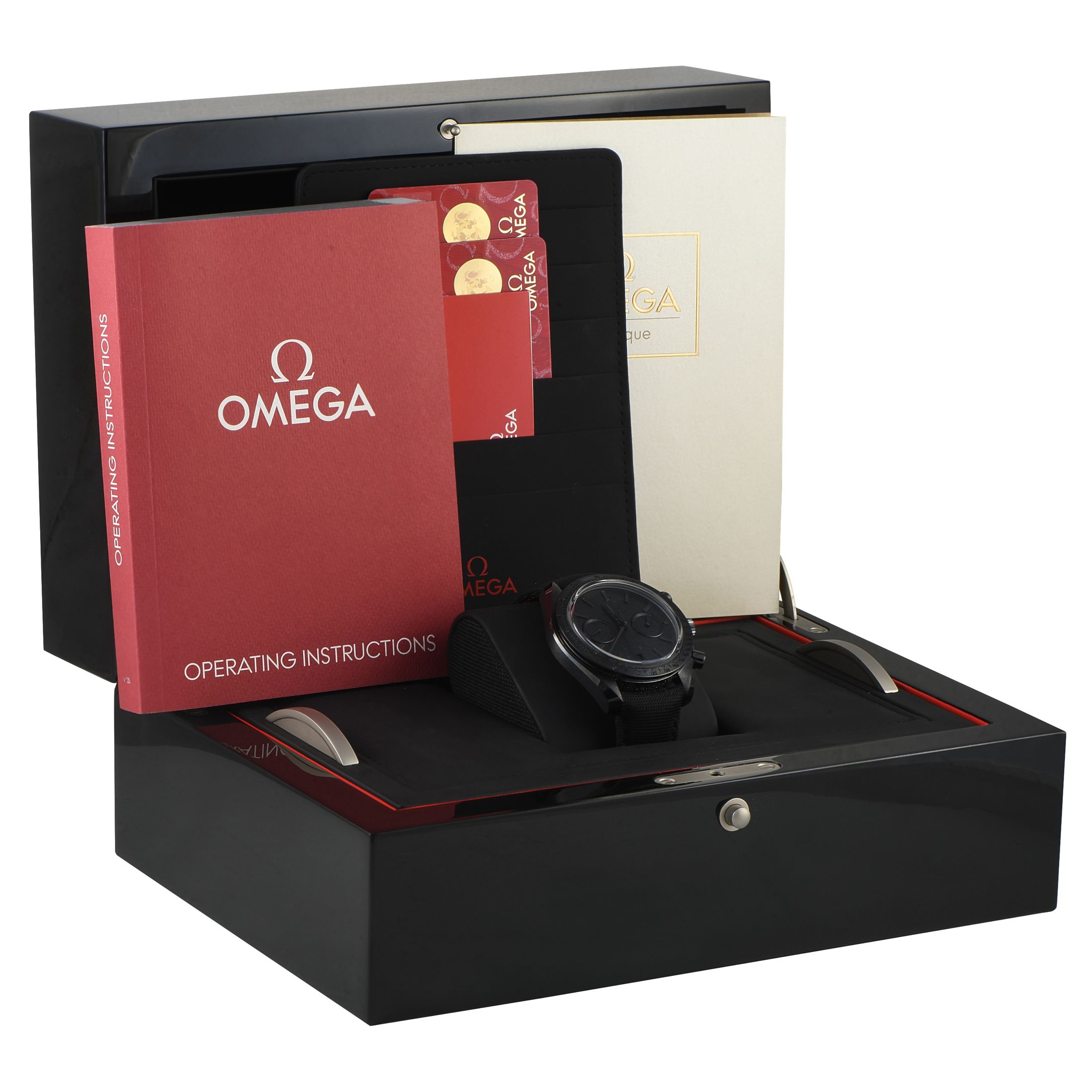 Omega Speedmaster Black-Black Dark Side of the Moon Watch 311.92.44.51.01.005