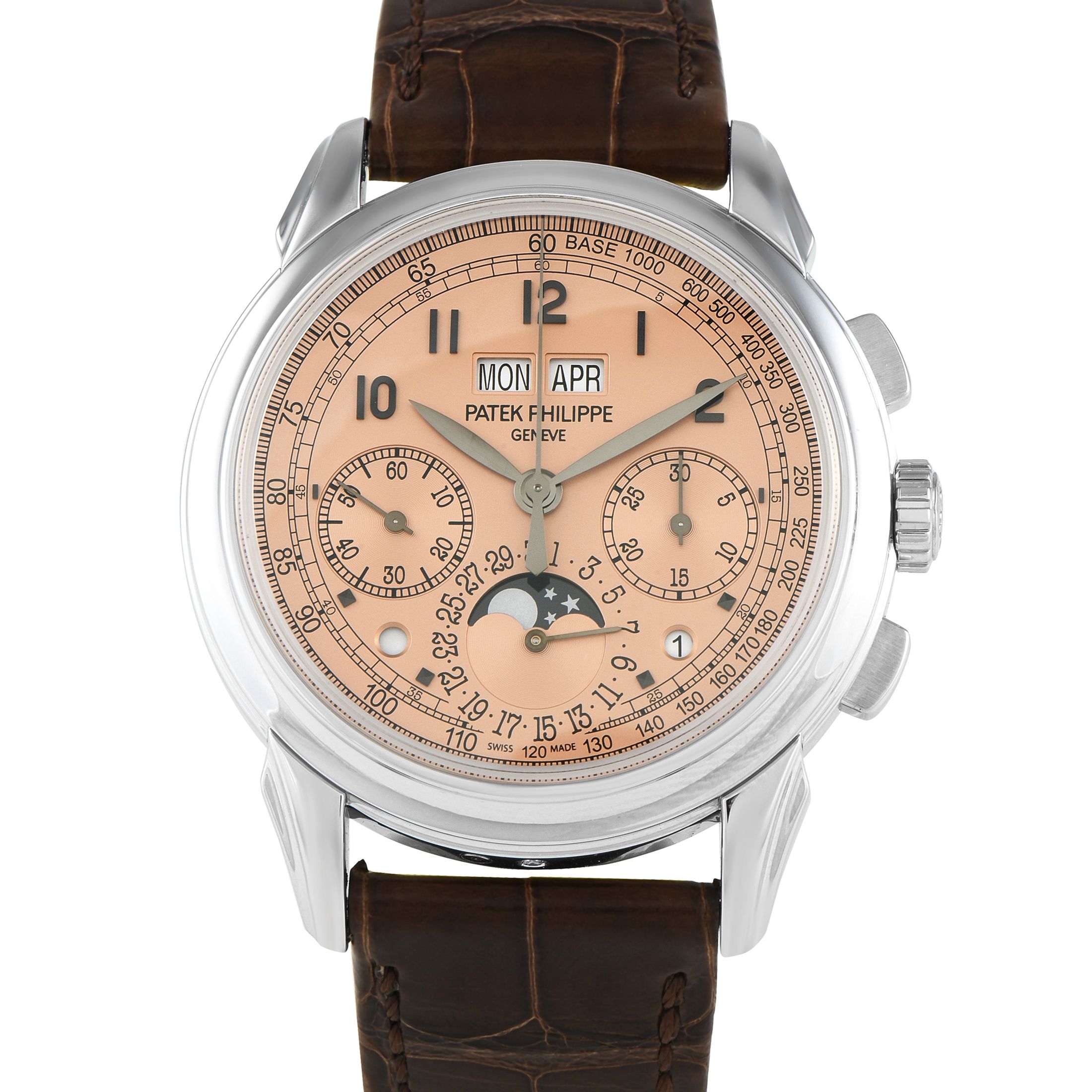 Patek Philippe Grand Complications Perpetual Calendar Chronograph Platinum Watch 5270P