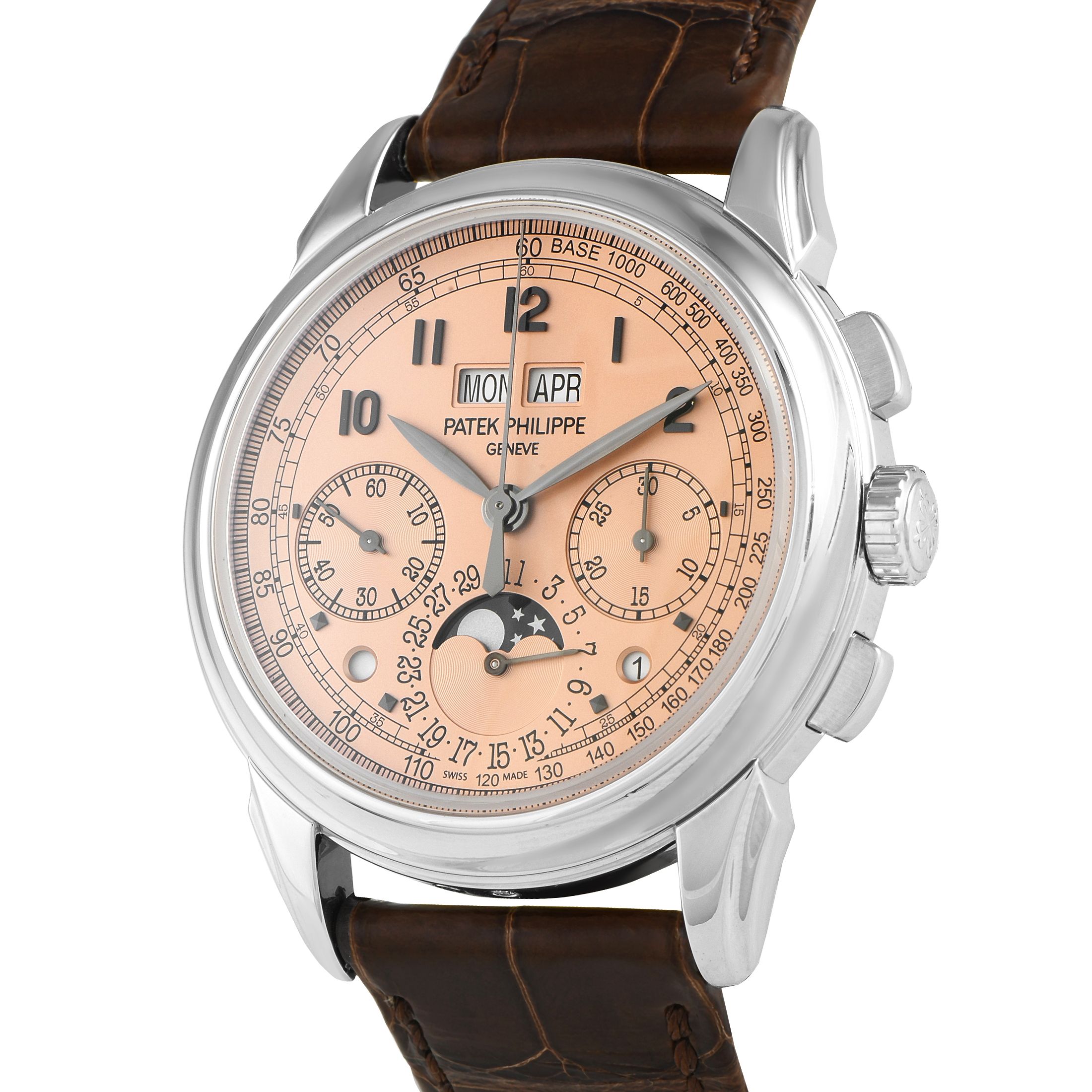 Patek Philippe Grand Complications Perpetual Calendar Chronograph Platinum Watch 5270P