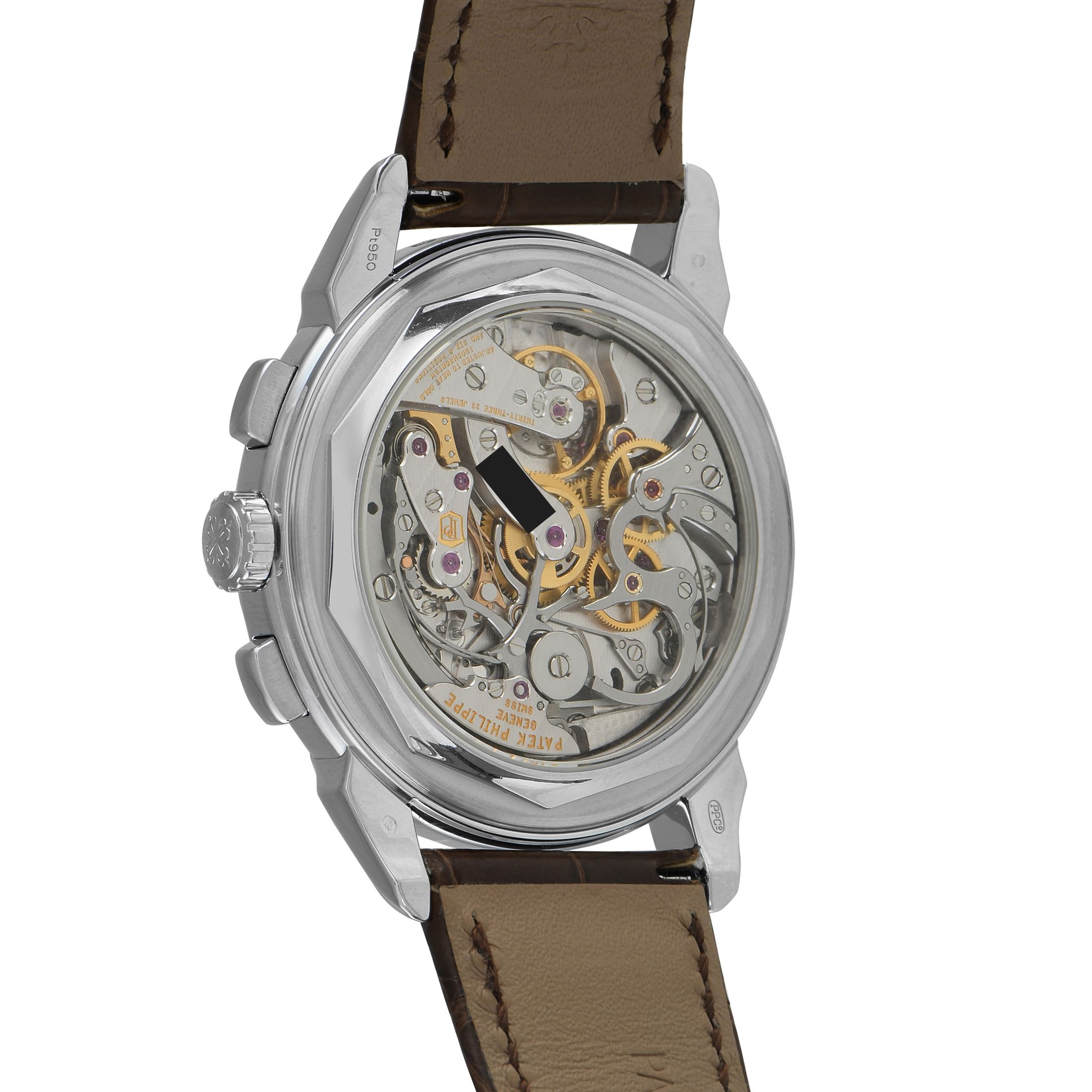 Patek Philippe Grand Complications Perpetual Calendar Chronograph Platinum Watch 5270P