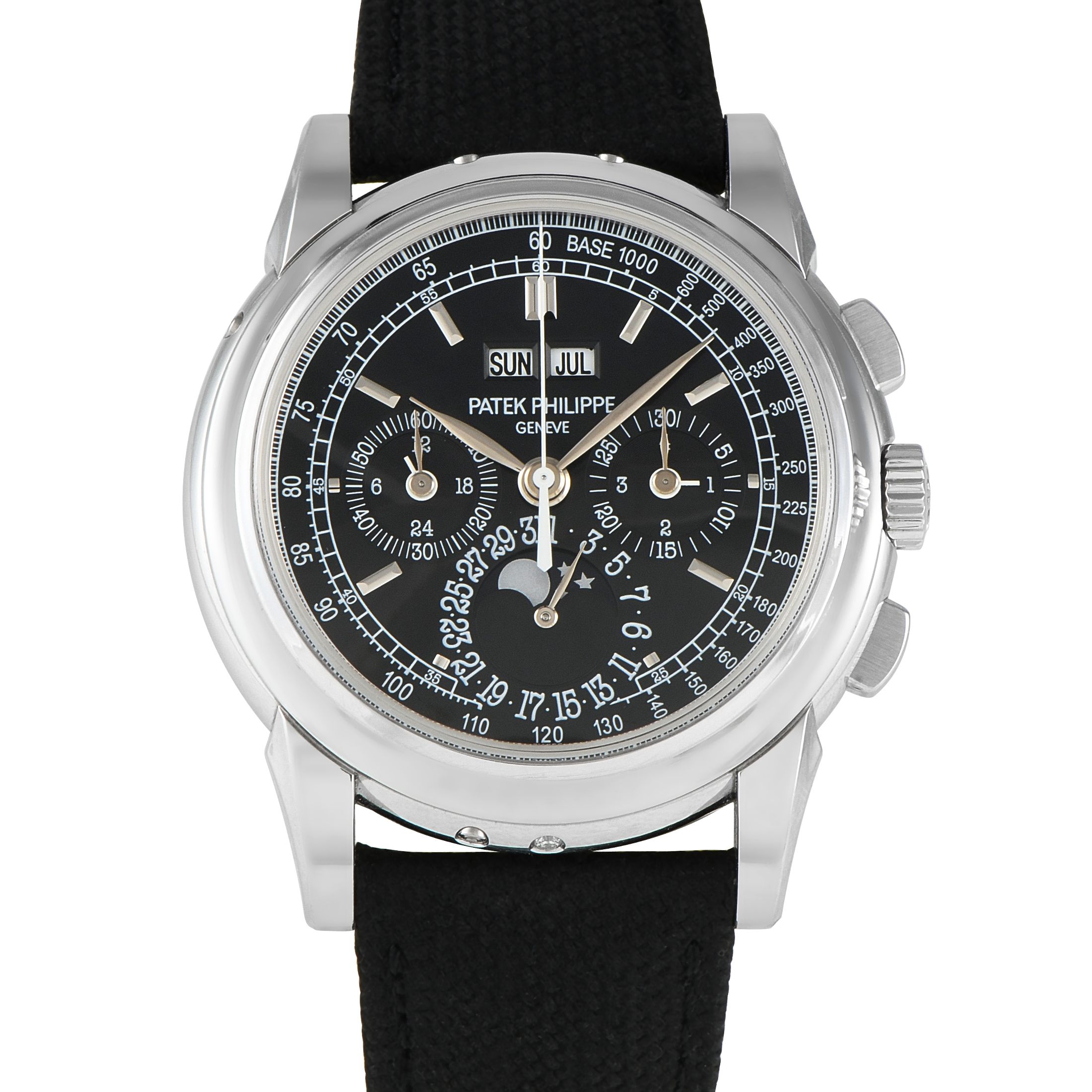 Patek Philippe Perpetual Calendar Chronograph Platinum Watch 5970P-001
