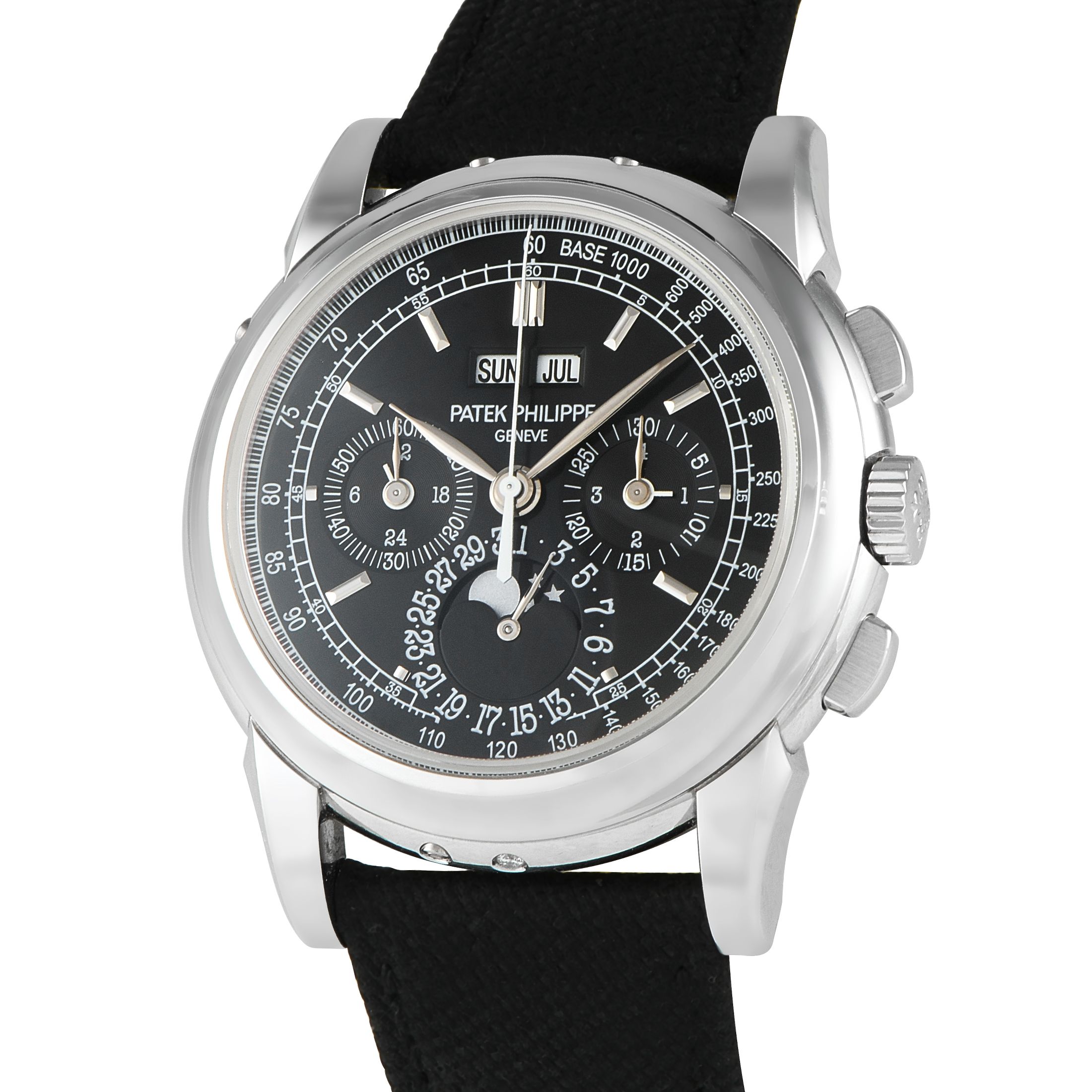 Patek Philippe Perpetual Calendar Chronograph Platinum Watch 5970P-001