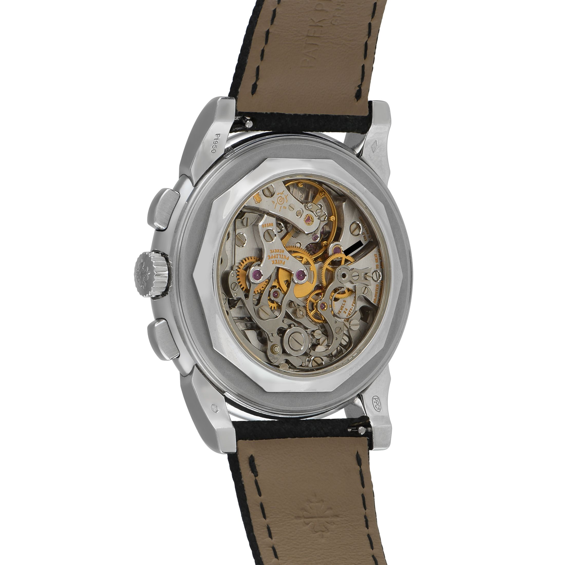 Patek Philippe Perpetual Calendar Chronograph Platinum Watch 5970P-001